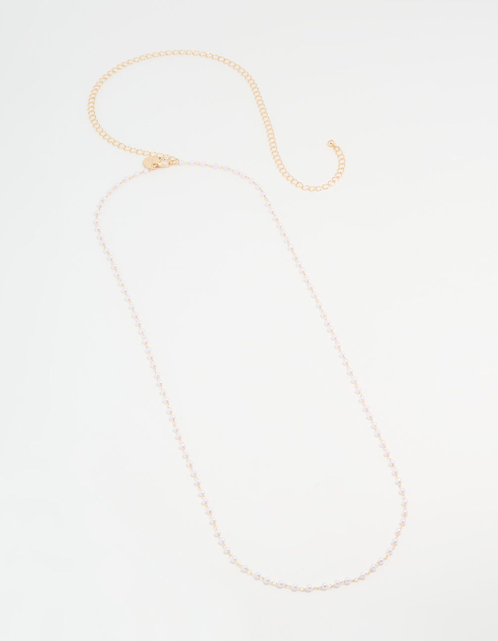 Gold Pearl Body Chain