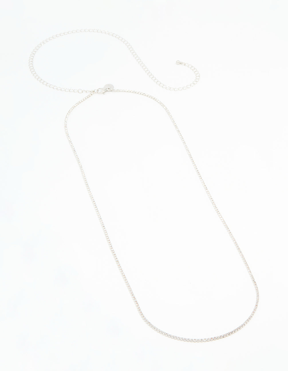 Silver Diamante Waist Chain