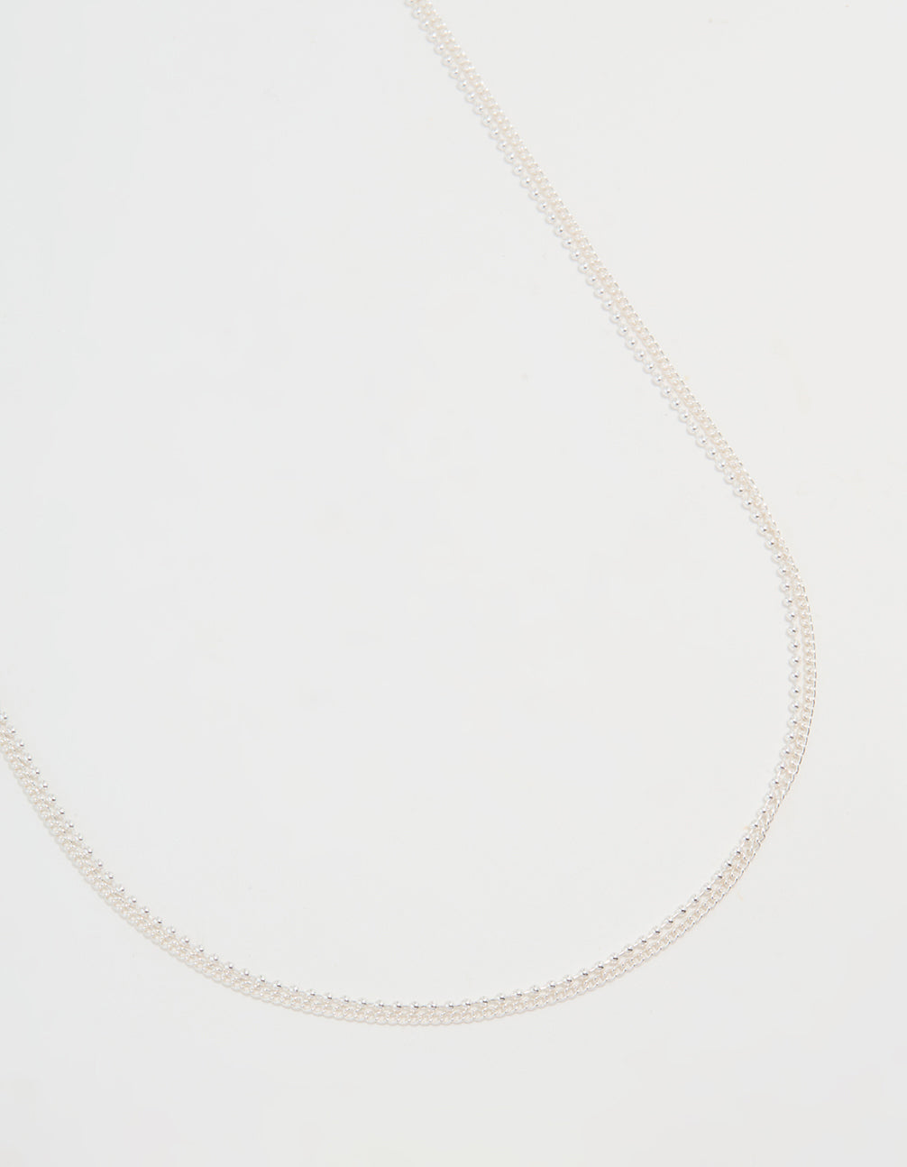 Silver Ball Layered Waist Chain