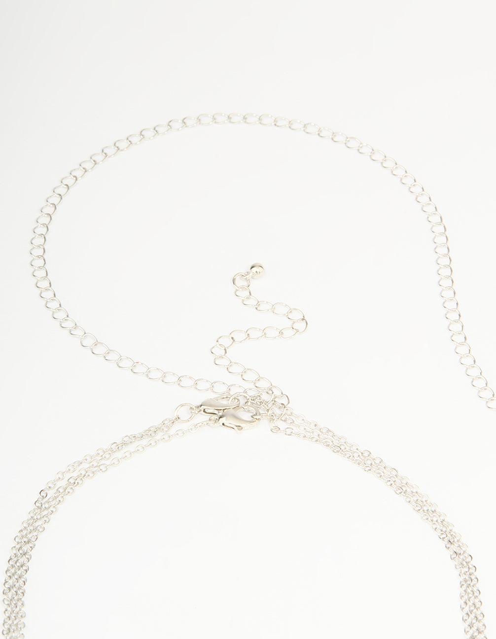 Silver Cubic Zirconia Body Chain