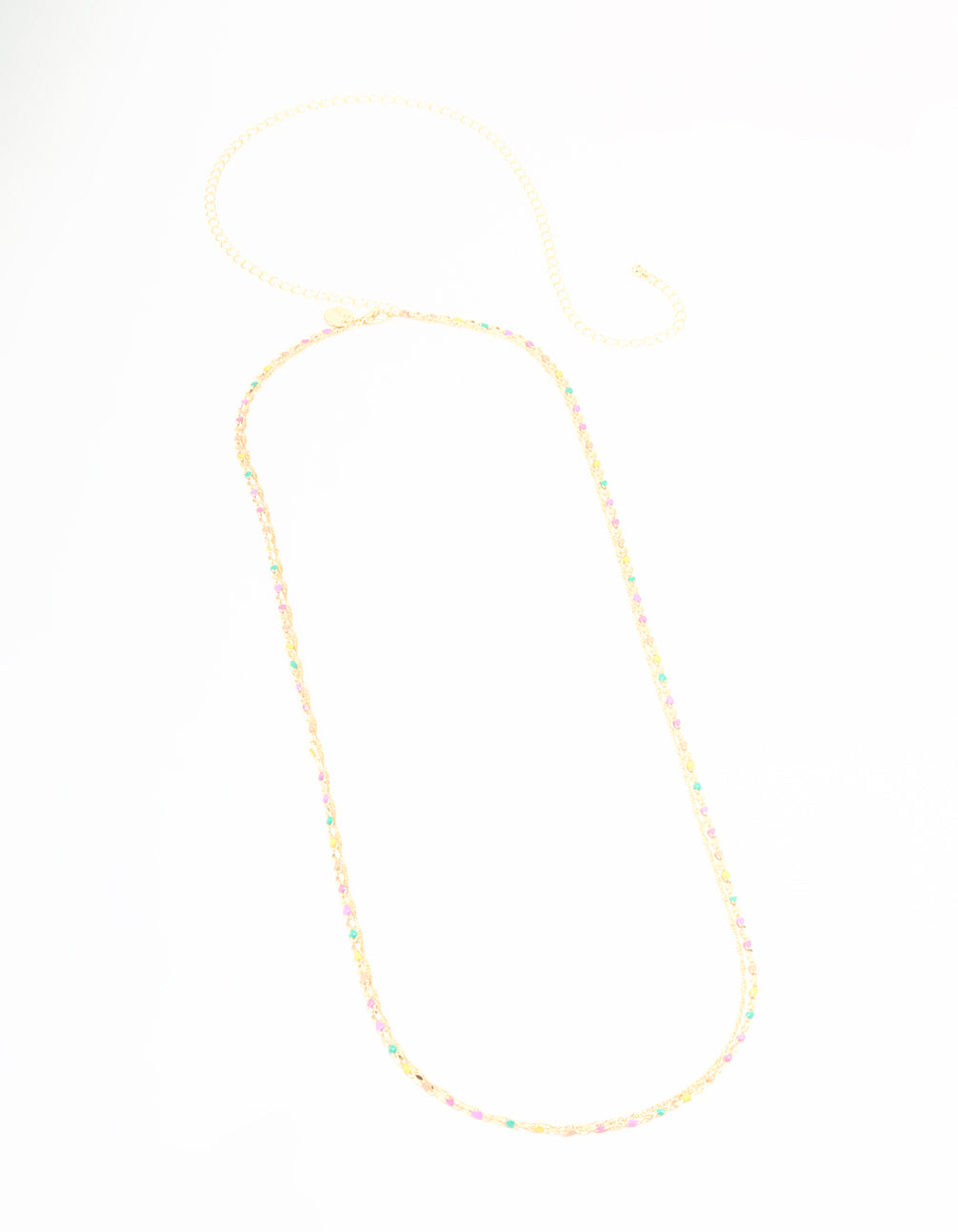 Gold Rainbow Ball Waist Chain