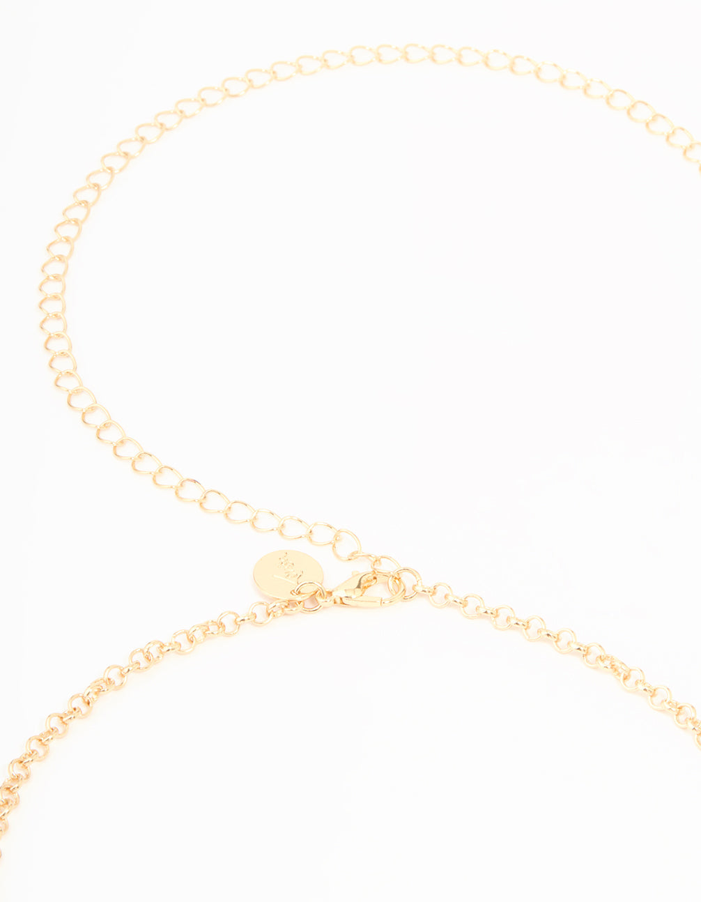 Gold Cowry Shell & Starfish Charm Waist Chain
