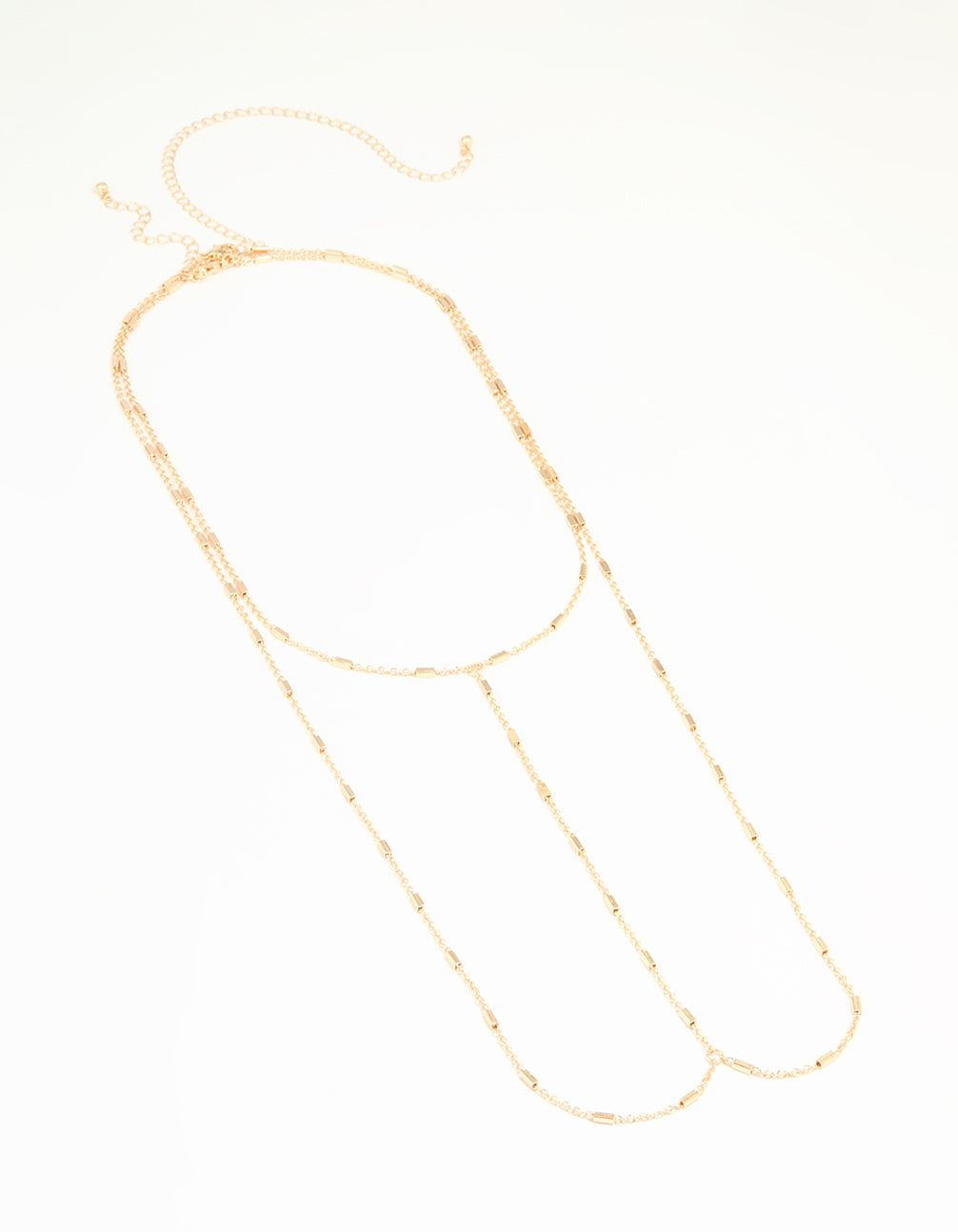 Gold Tab Chain Body Chain