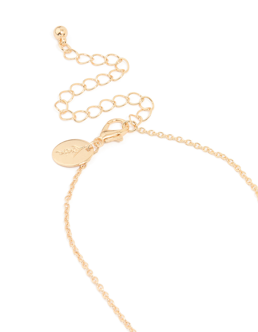 Kids Gold Shaker Heart BFF Pendant Necklaces 2-Pack