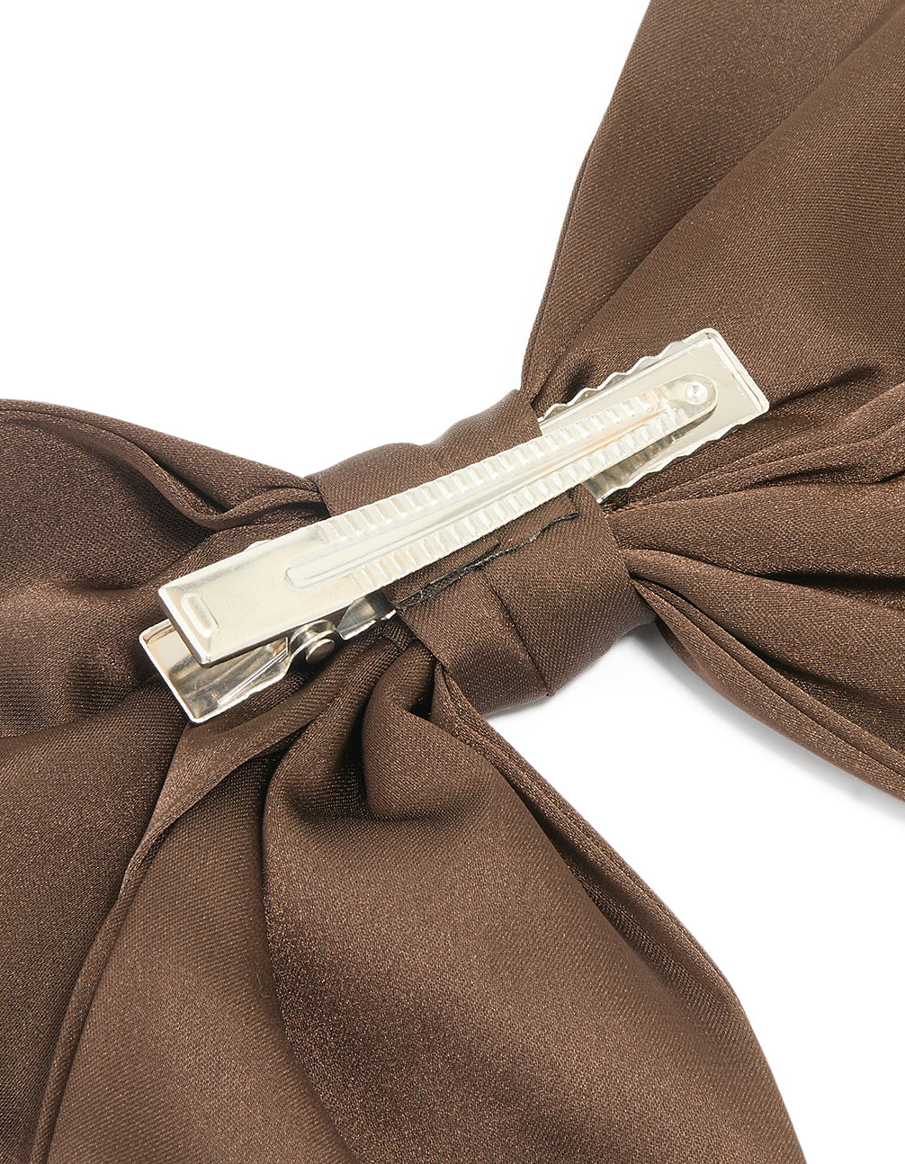 Brown Relaxed Medium Bow Clip