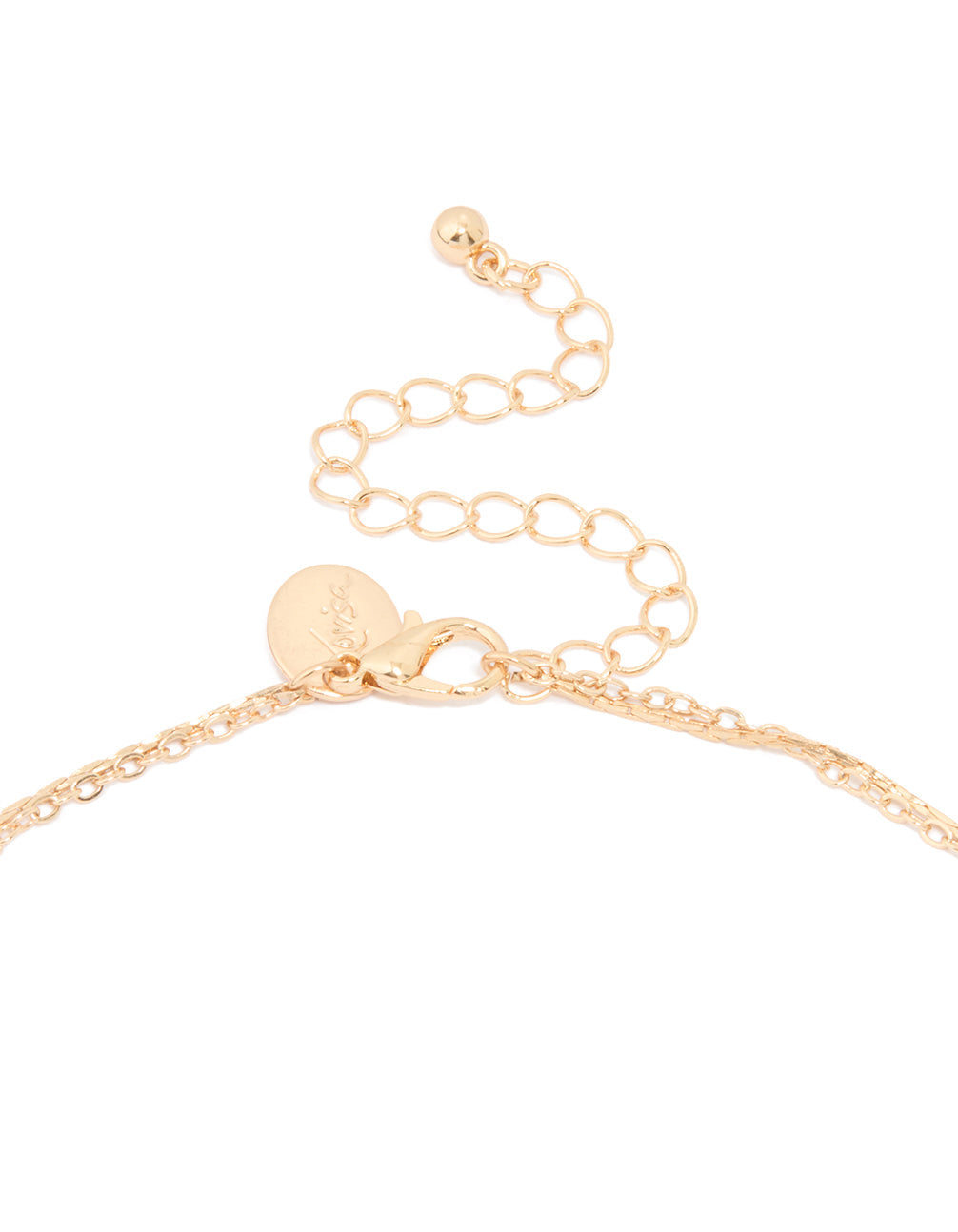 Gold Genuine Cowry Shell Dainty Layered Necklace