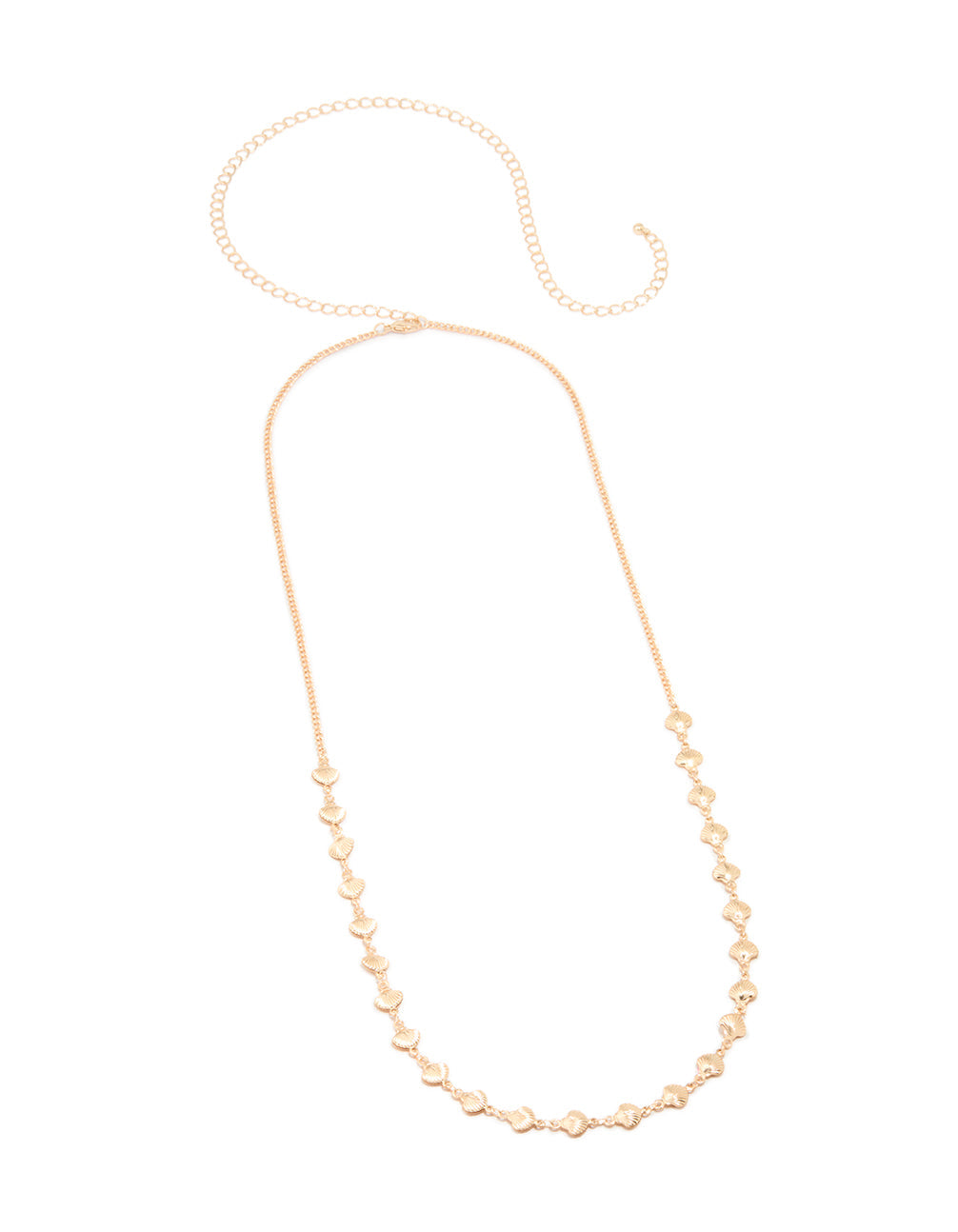 Gold Mini Clam Waist Chain