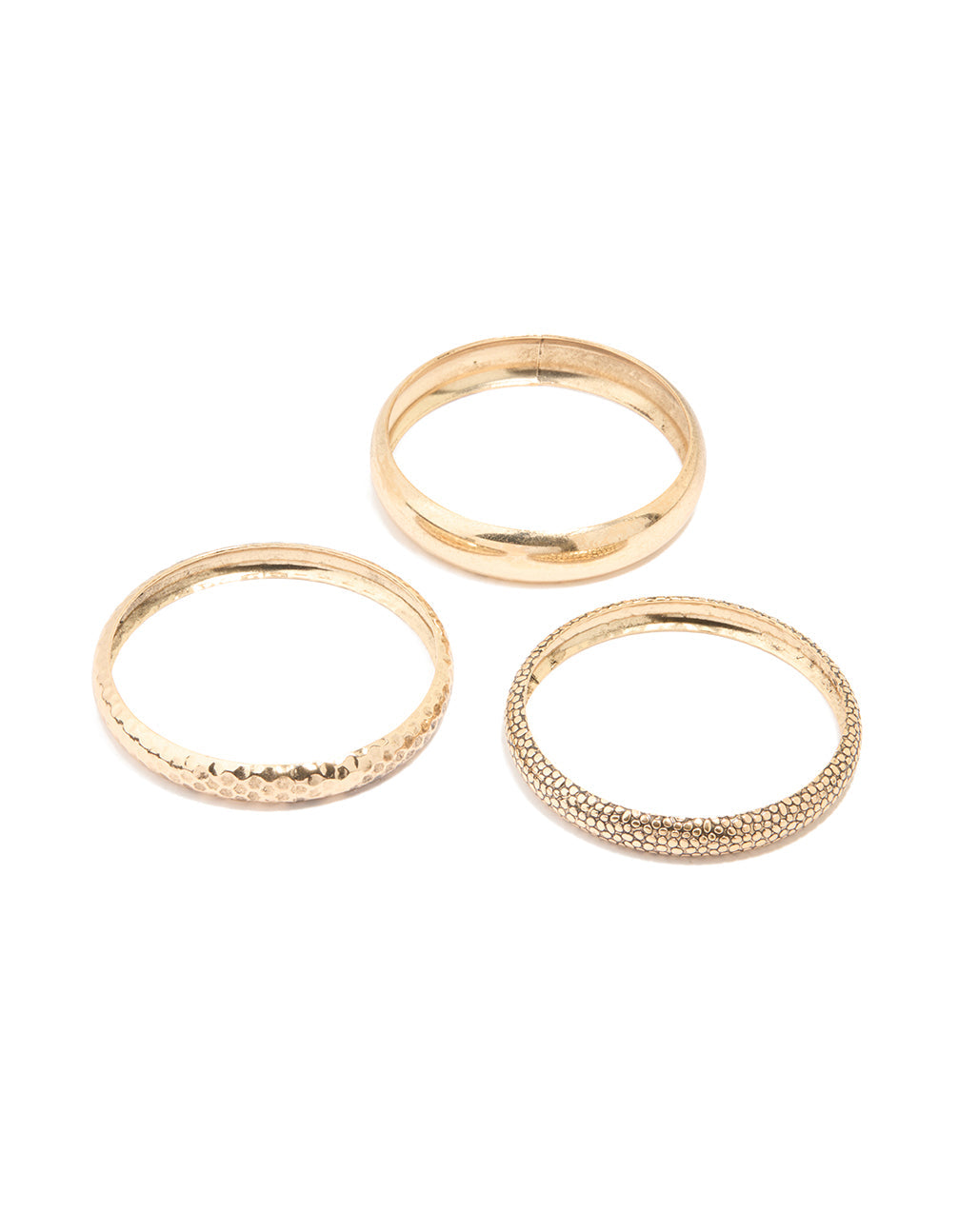 Gold Stacking Bangles 3-Pack