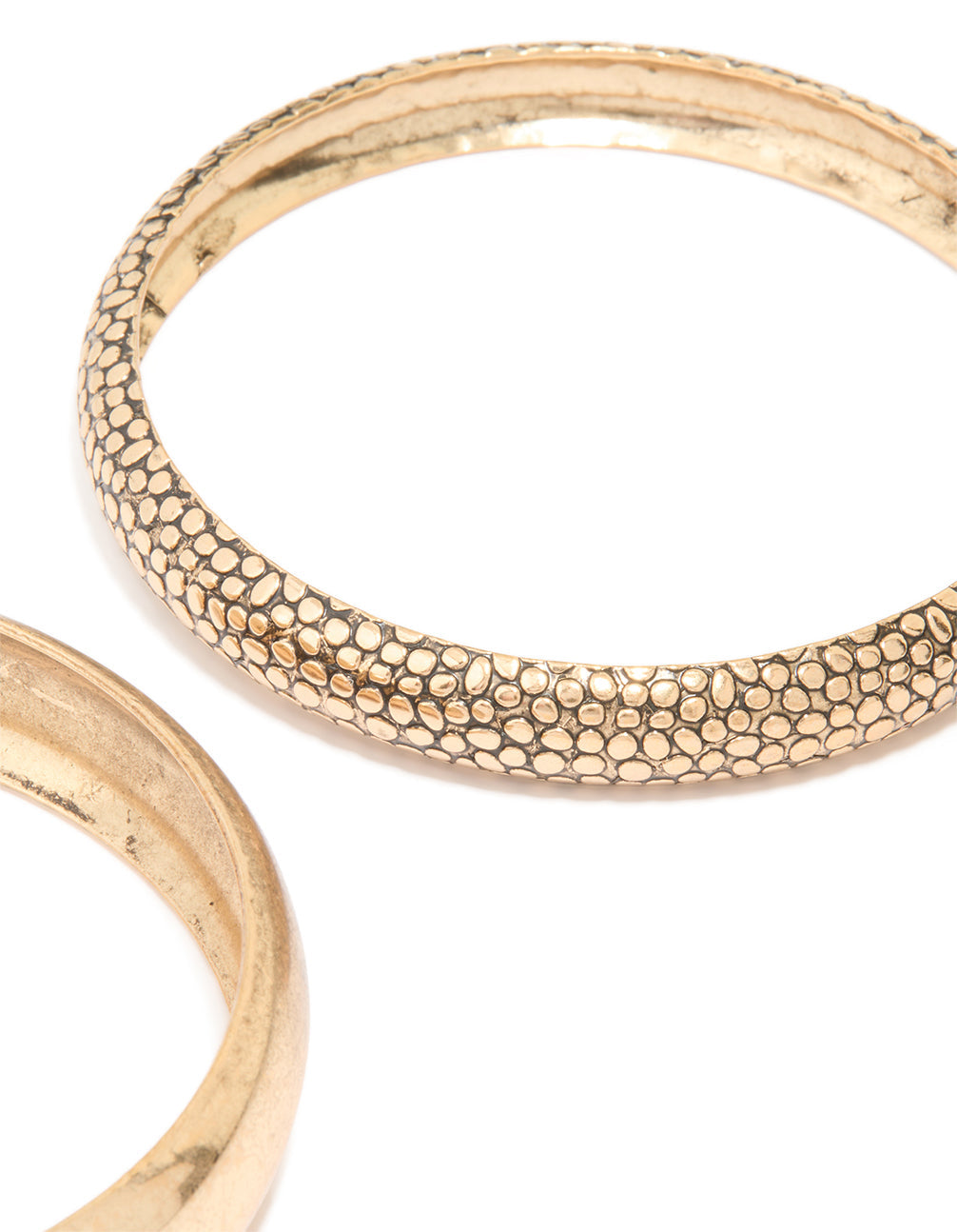 Gold Stacking Bangles 3-Pack