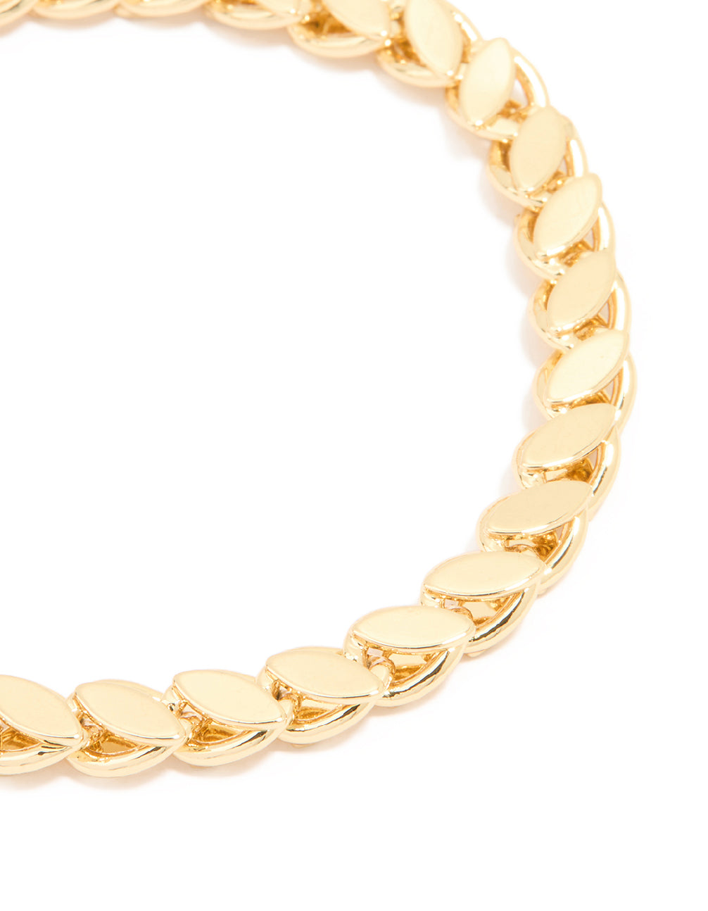 Gold Plated Risoni Chain Bracelet