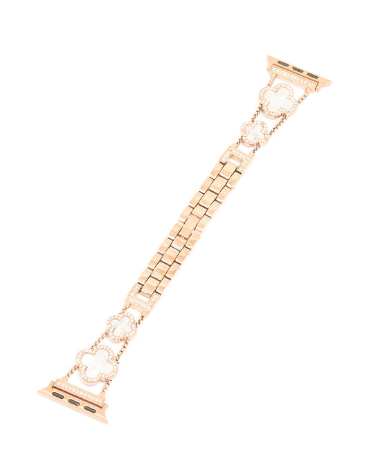 Rose Gold Flower Strap 38/40/41 mm