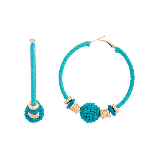 T&T SEED BEAD HOOP ER
