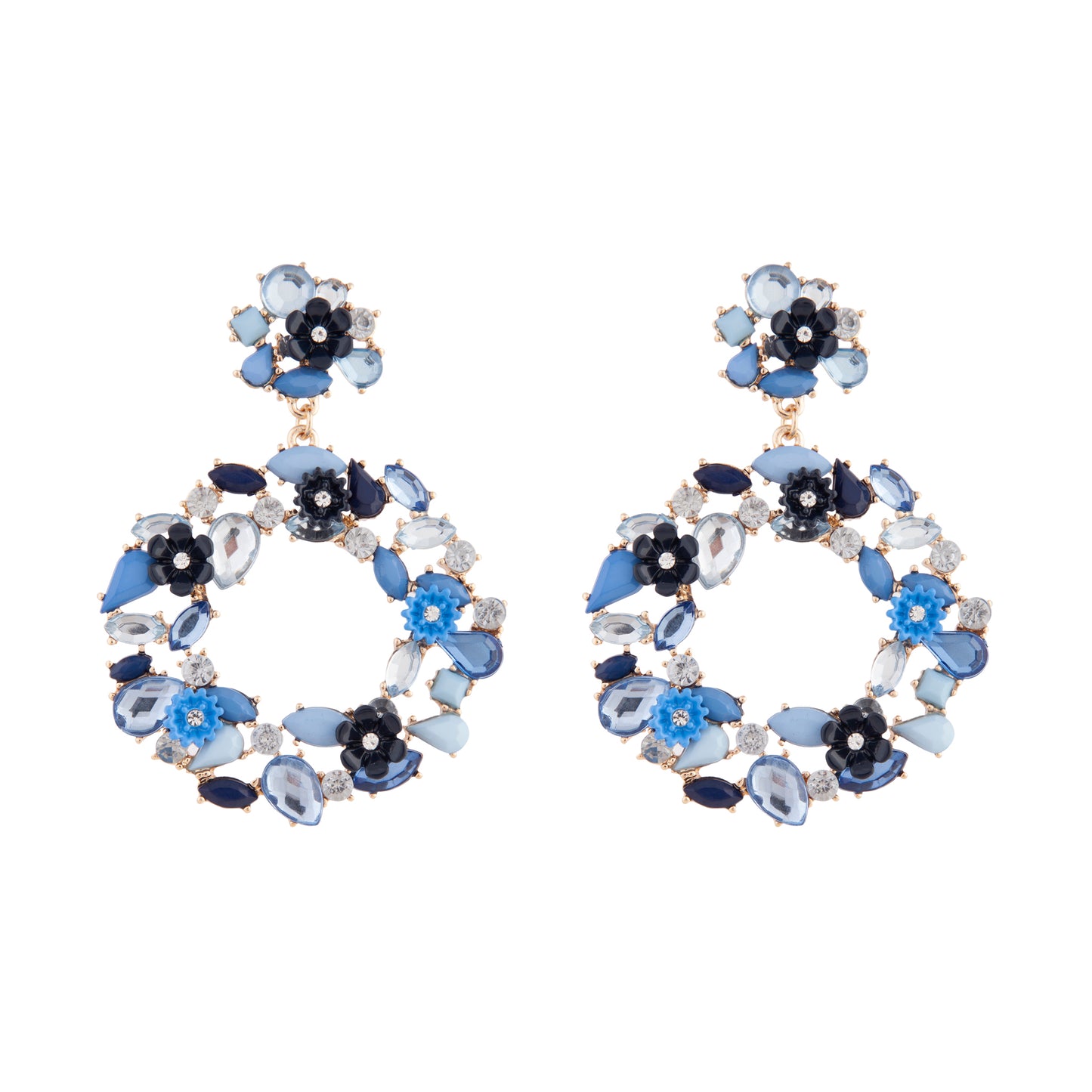 MIDN SG FLORAL JEWEL CIRC ER