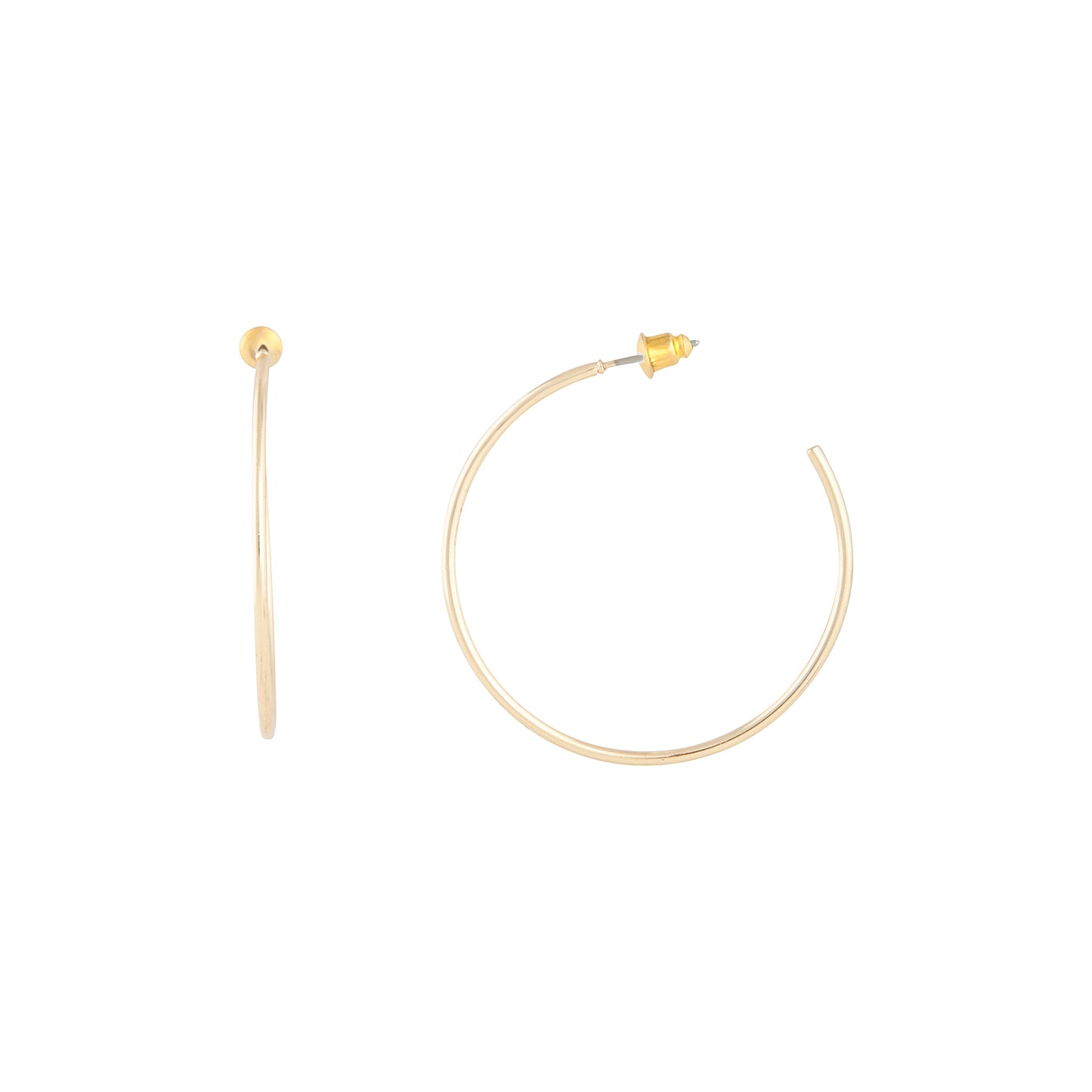 5EAR 40MM ROUND HOOP ER