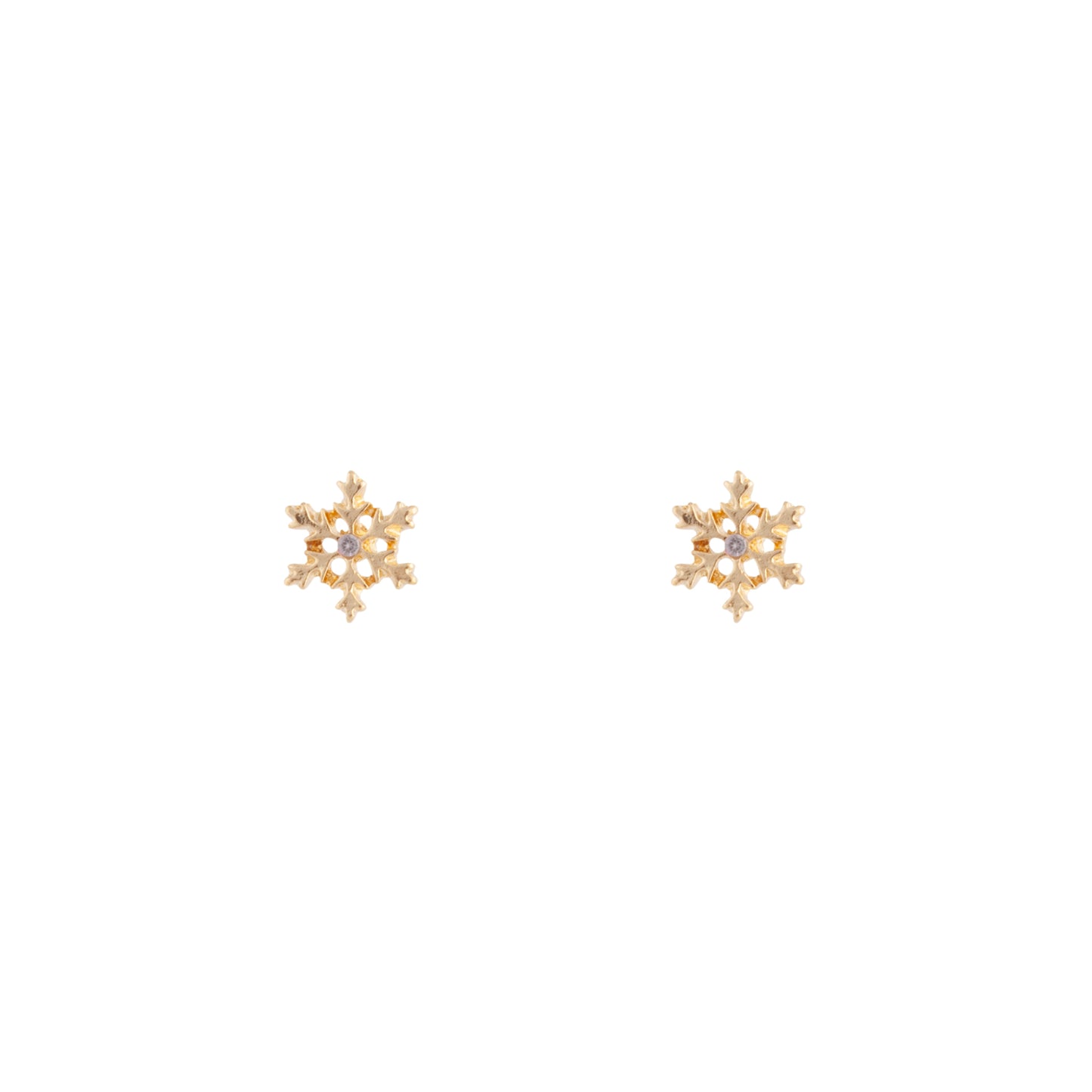 8STD SG SNOWFLAKE STUD ER