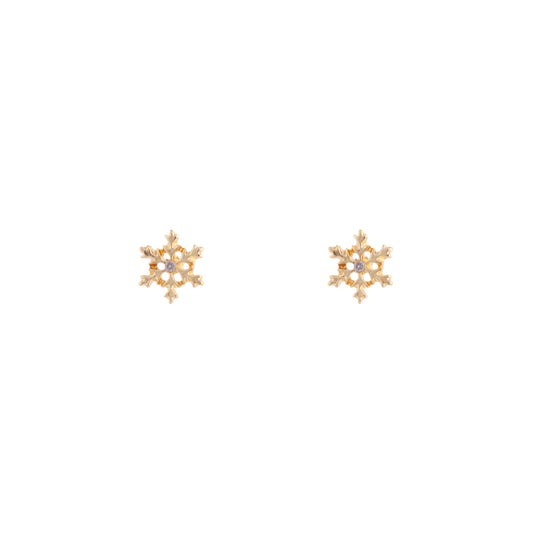 8STD SG SNOWFLAKE STUD ER