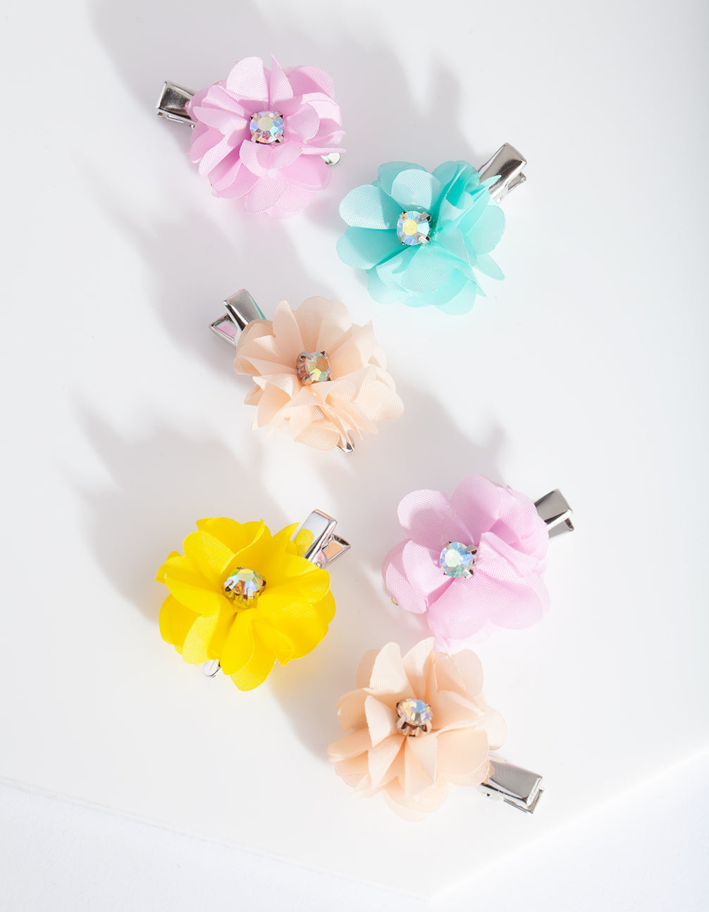 KIDS FB FLOWER CLIP 4 PK