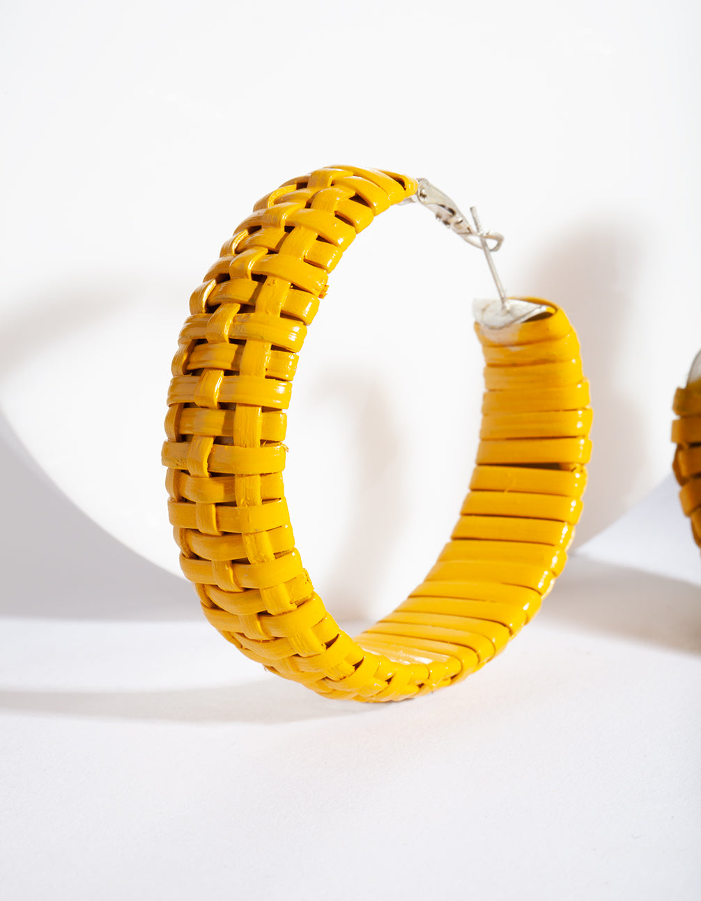 YLW SS RAFFIA HOOP