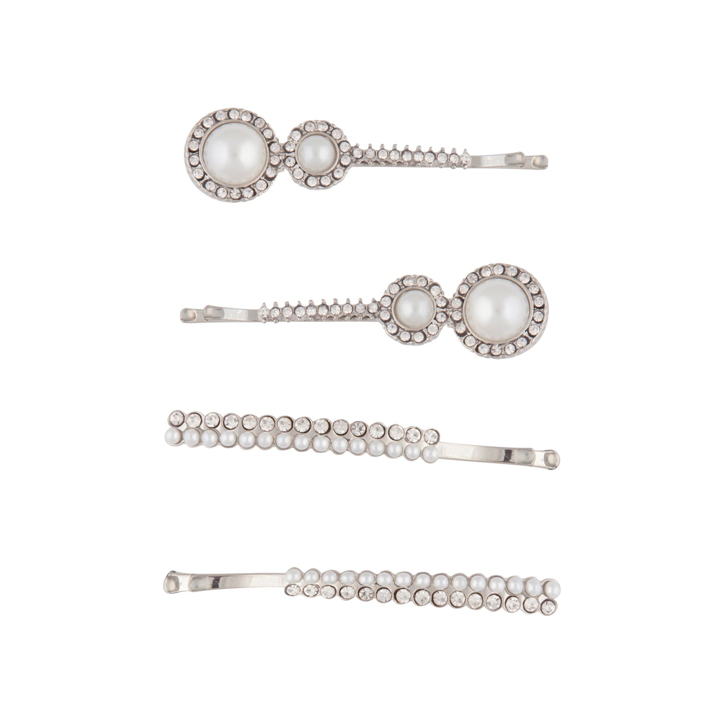 BRIDES RH DIA&PEARL HPIN 4PK