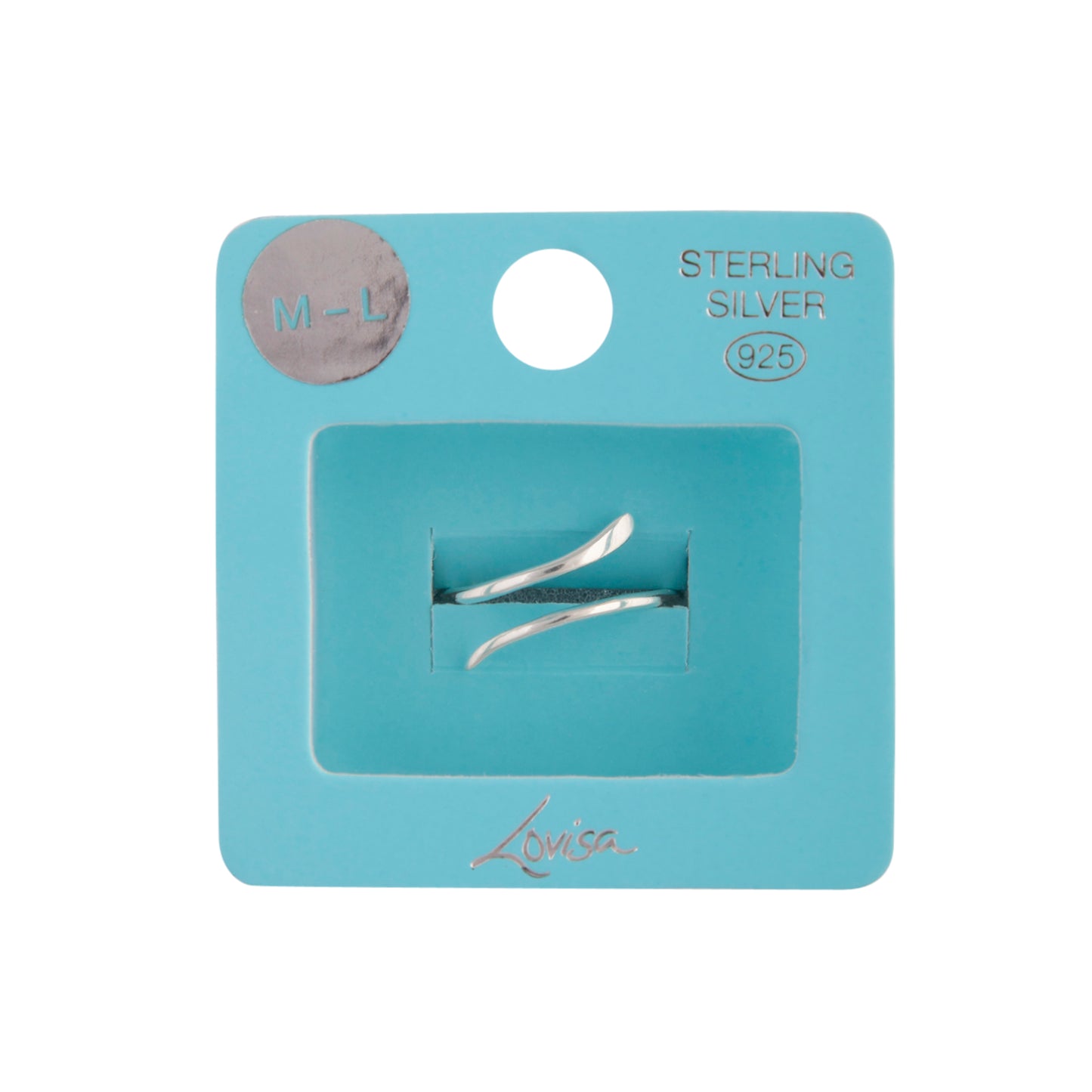 FINE STERLING SILVER COIL RING