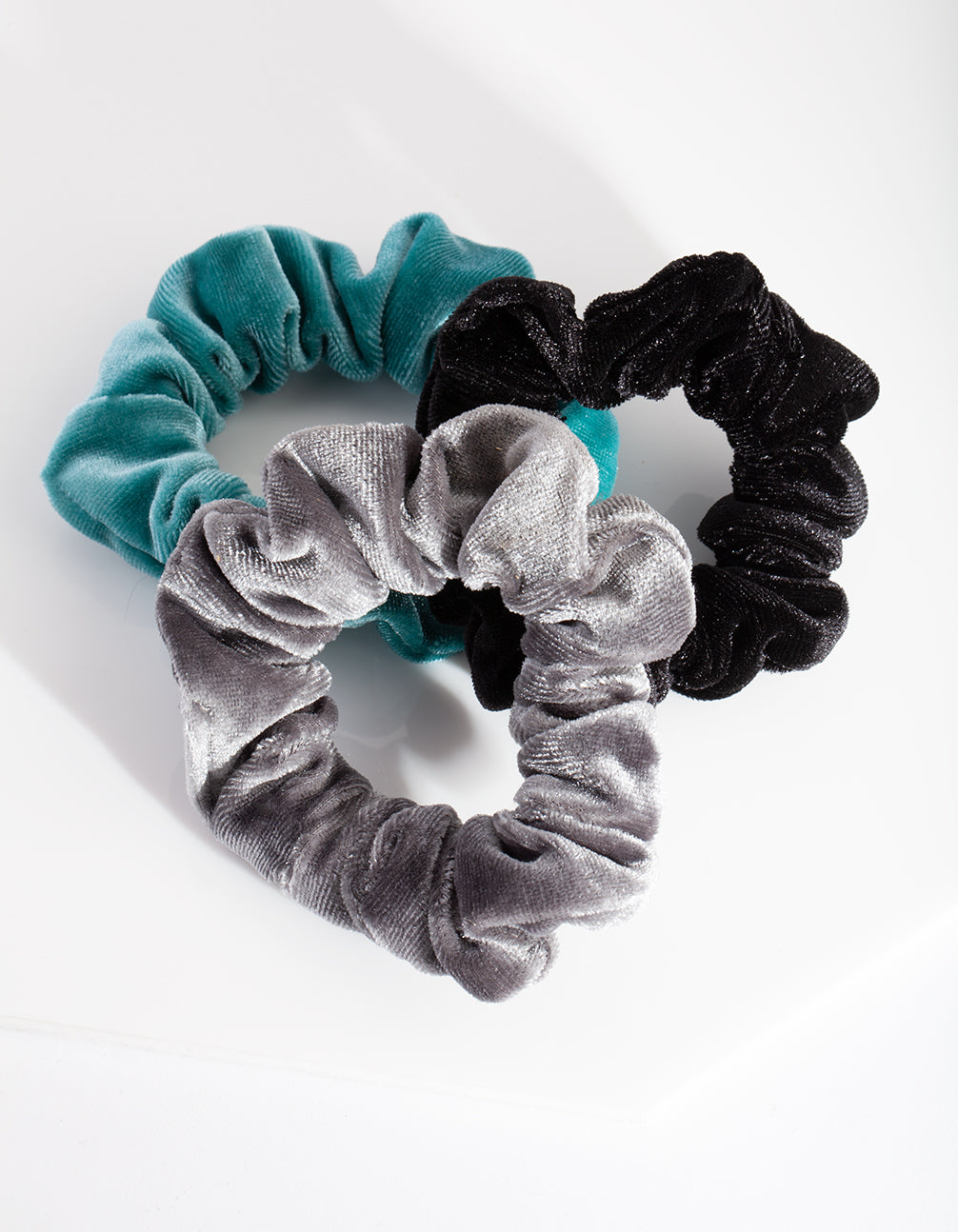 KIDS FB VELVET 3 PK SCRUNCHIE