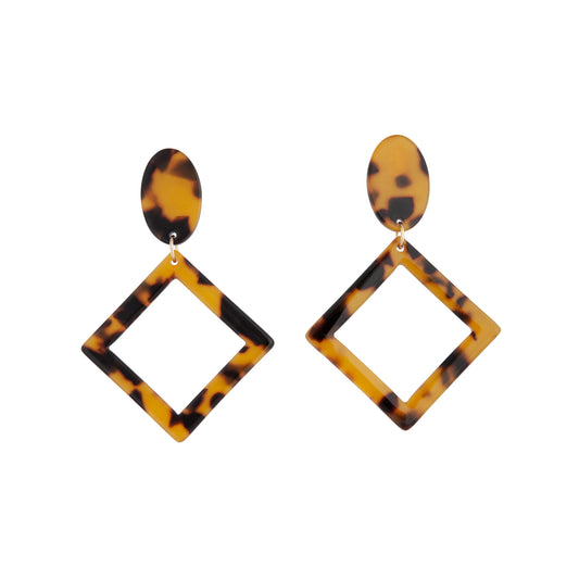 FGOLD AC TORT DIAMOND SHAPE ER