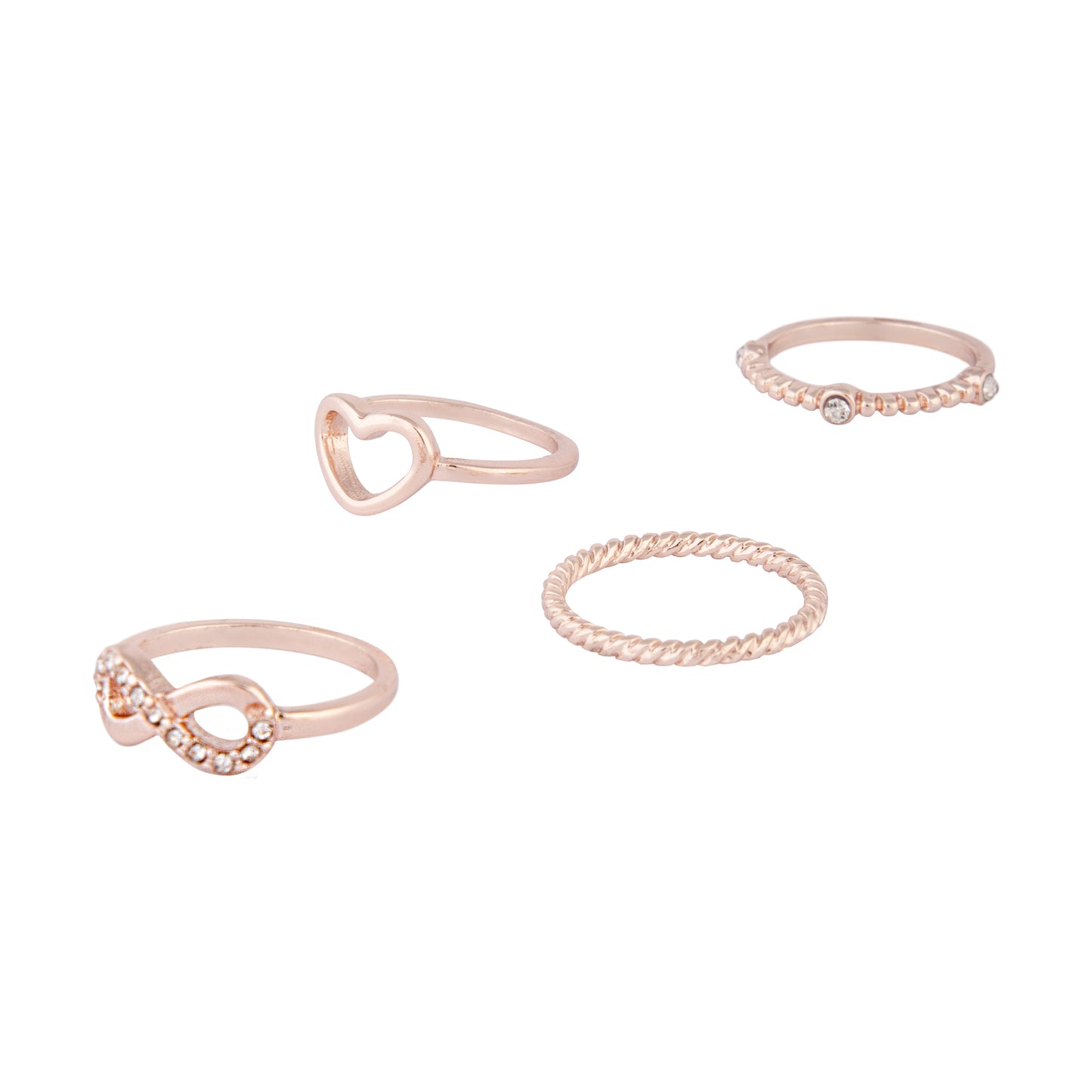 JAN19 RG PEACE DIA 4PK RING