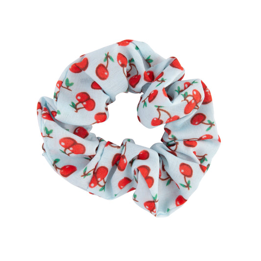 KIDS HR CHERRY PRINT SCRUNCHIE