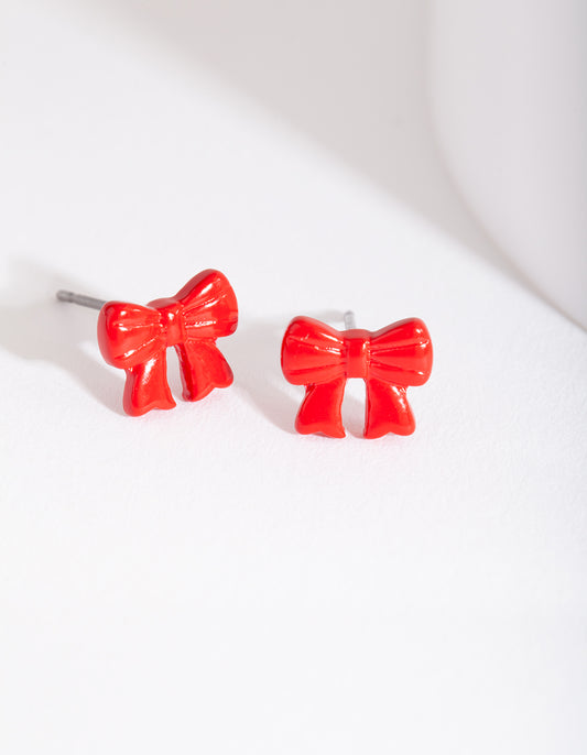EMU CM SMALL RED BOW ST ER