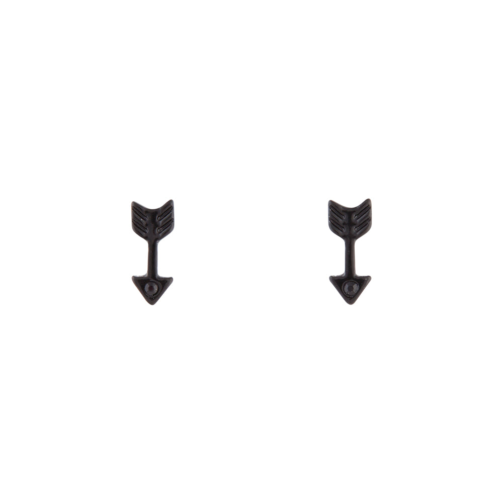8STD BLACK ARROW & DIA STUD ER