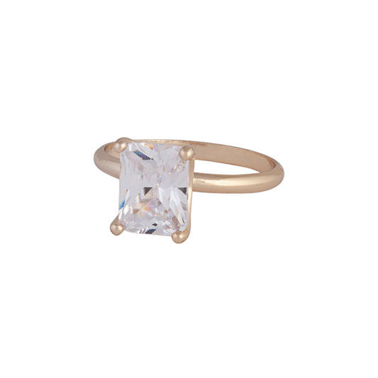 RTCZ SS CZ SQUARE STONE RG