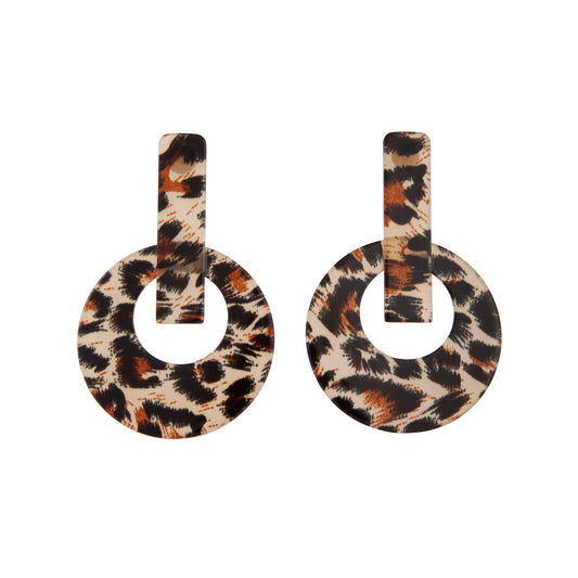 FGOLD AC LEPRD CUTOUT CIRCL ER