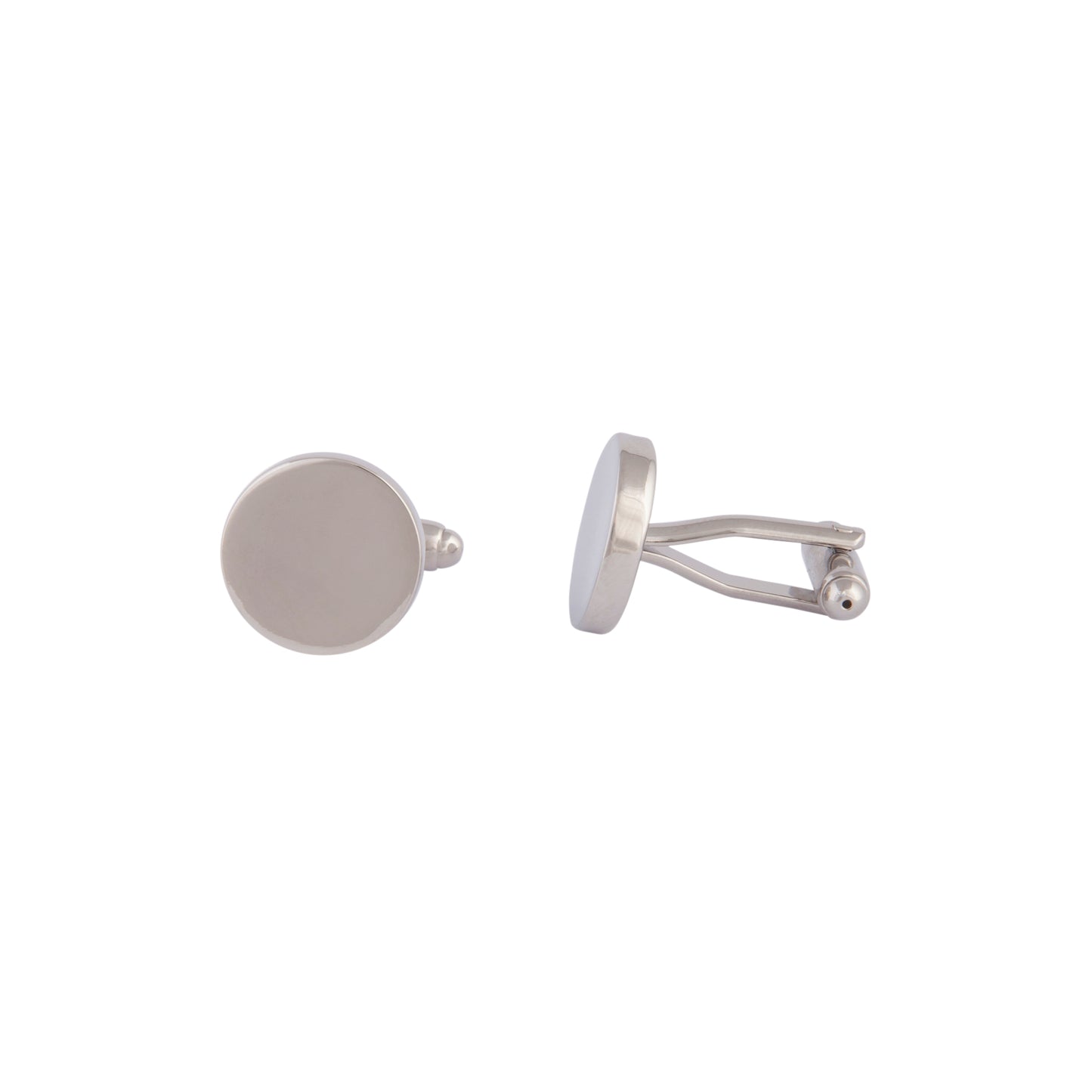 MENS RH PLAIN CIRCL CUFF LNK
