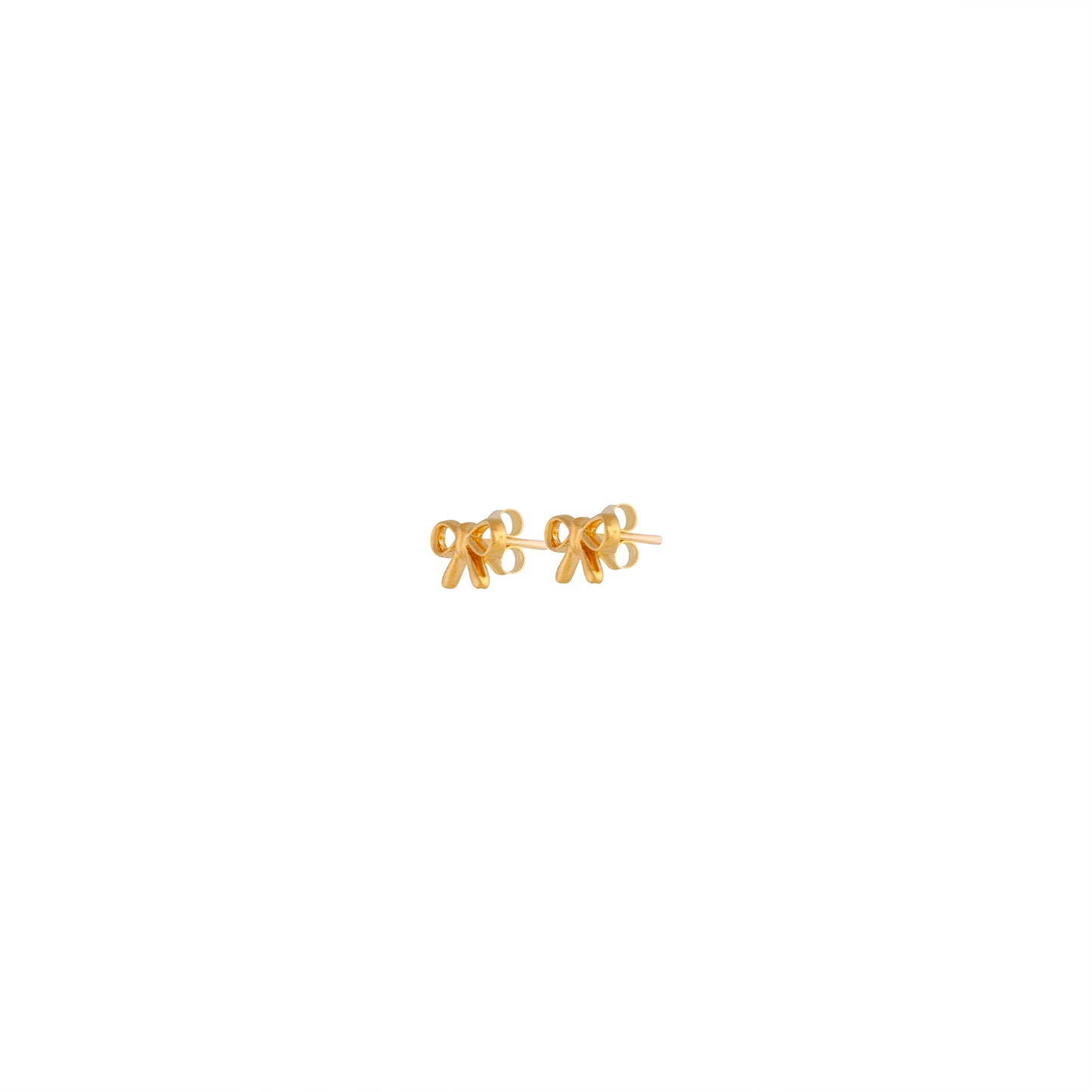 KIDS STS GLD BOW ER
