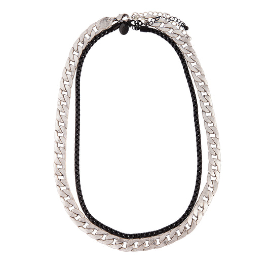 MENS MM DBL CHAIN LAYR NL