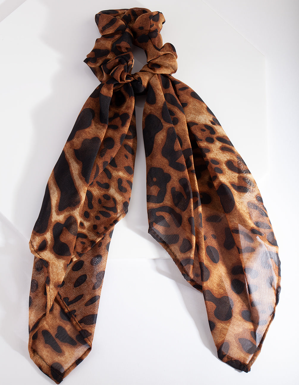 HESSN LEOPARD PONIO SCARF