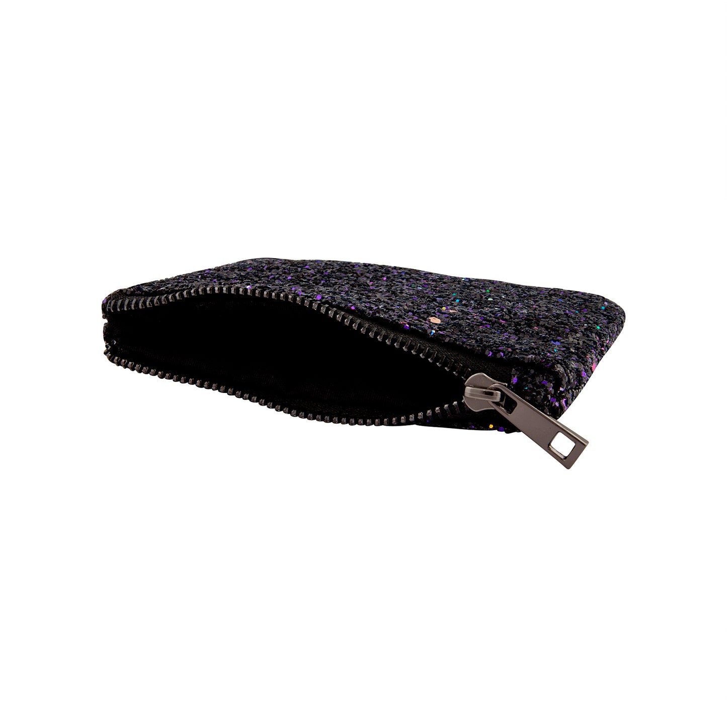 POS FB DRK MLTI GLITR POUCH