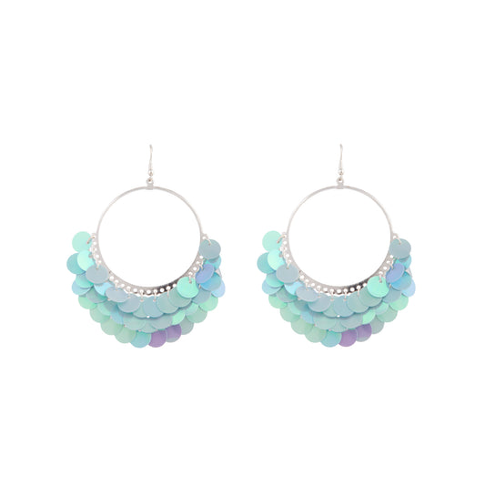 MMAID SS 4.5CM SEQUIN HOOP