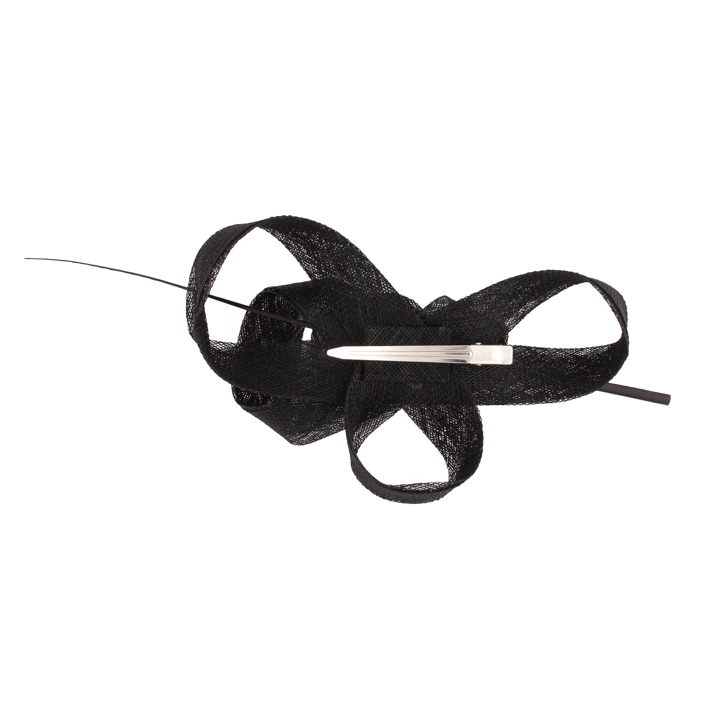 SR FB BLK SWRL FTH STATE CLIP