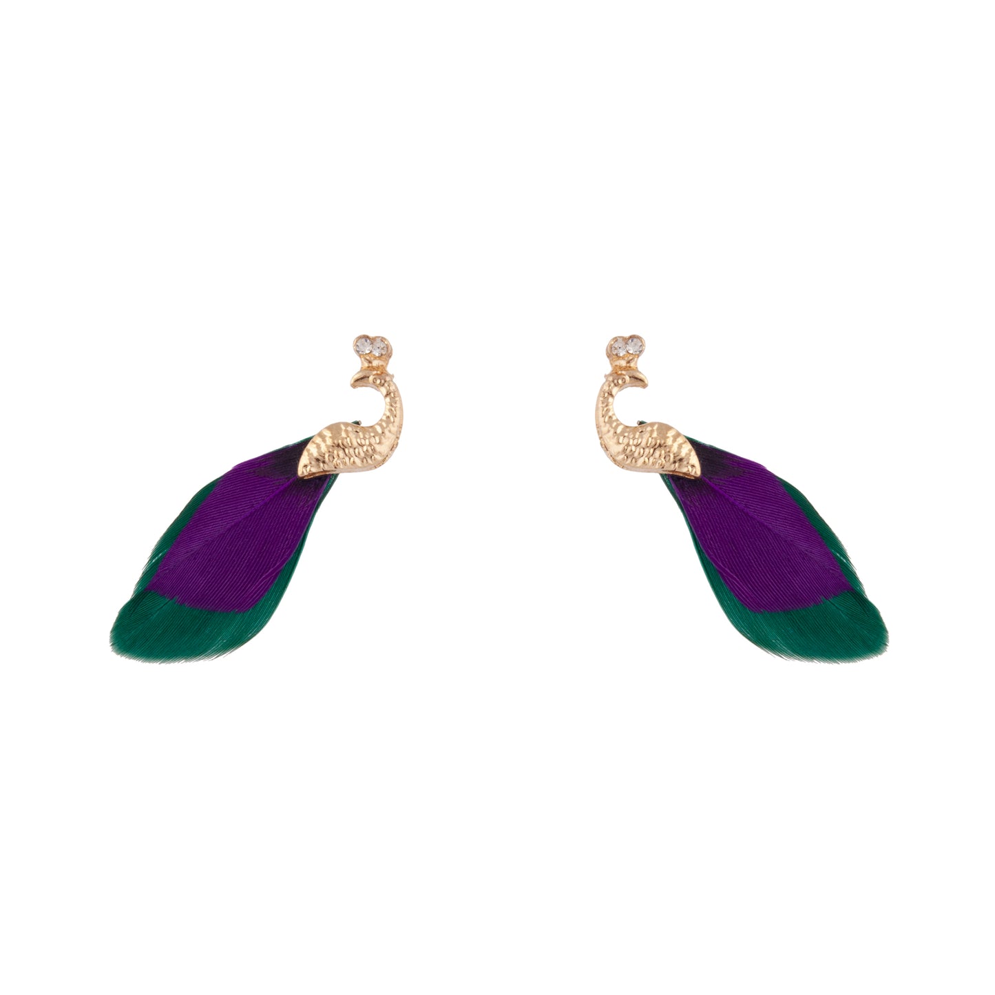5EAR SG PEACOCK FTHR ER