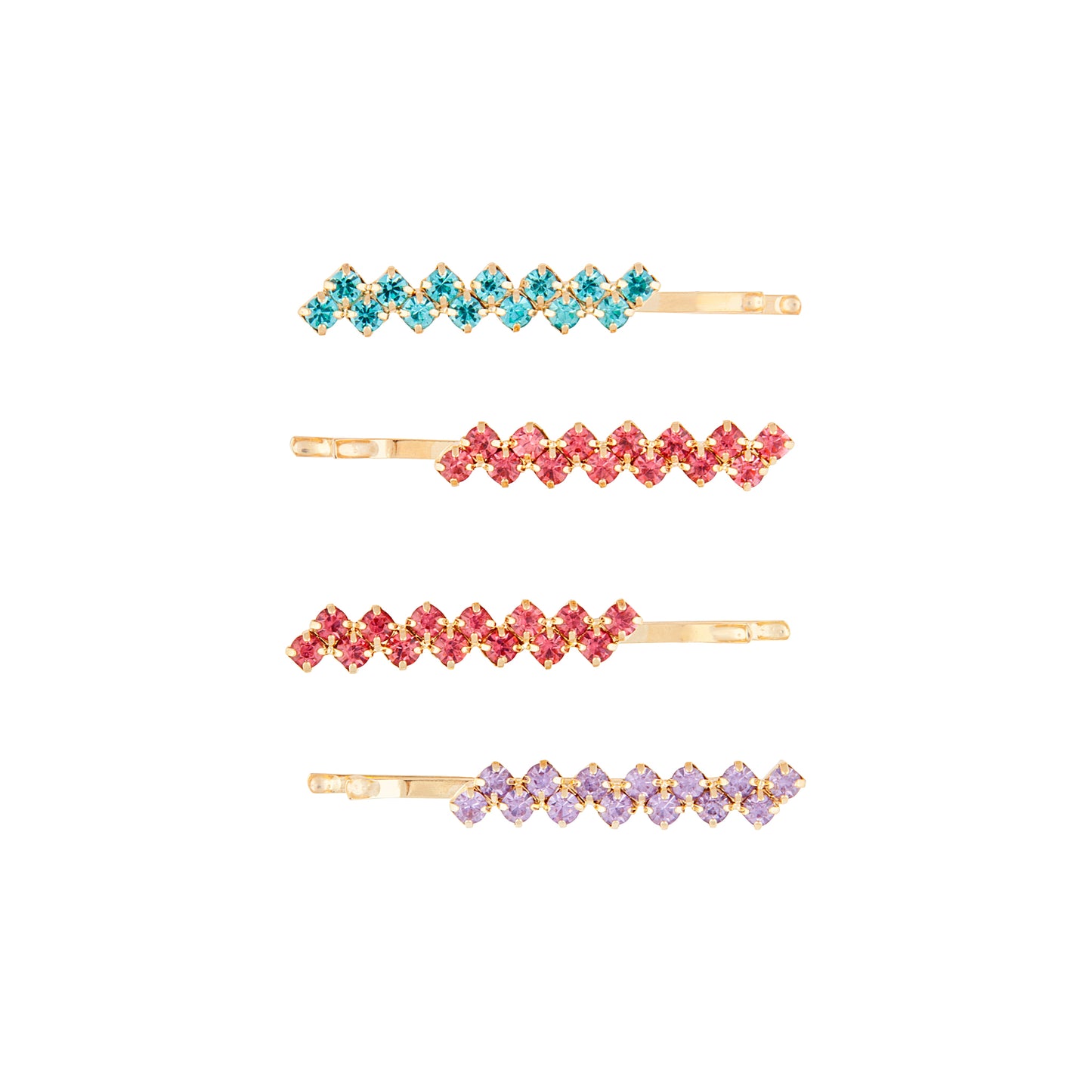 KIDS PG DIA HAIR SLIDE 6PK