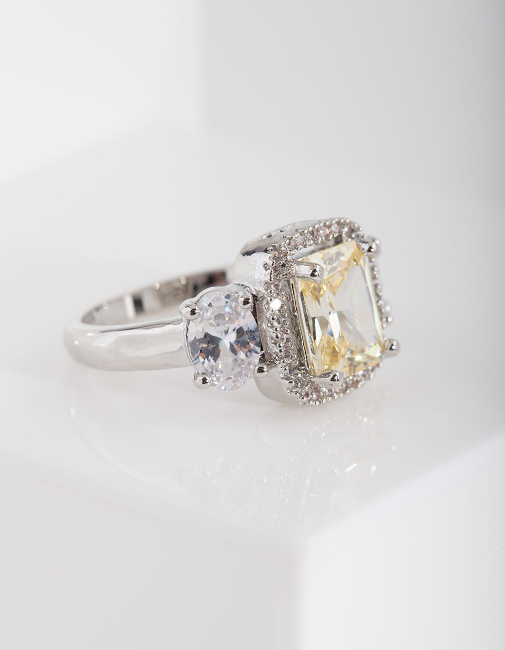 RTCZ RH CZ SQUARE CITRINE RG