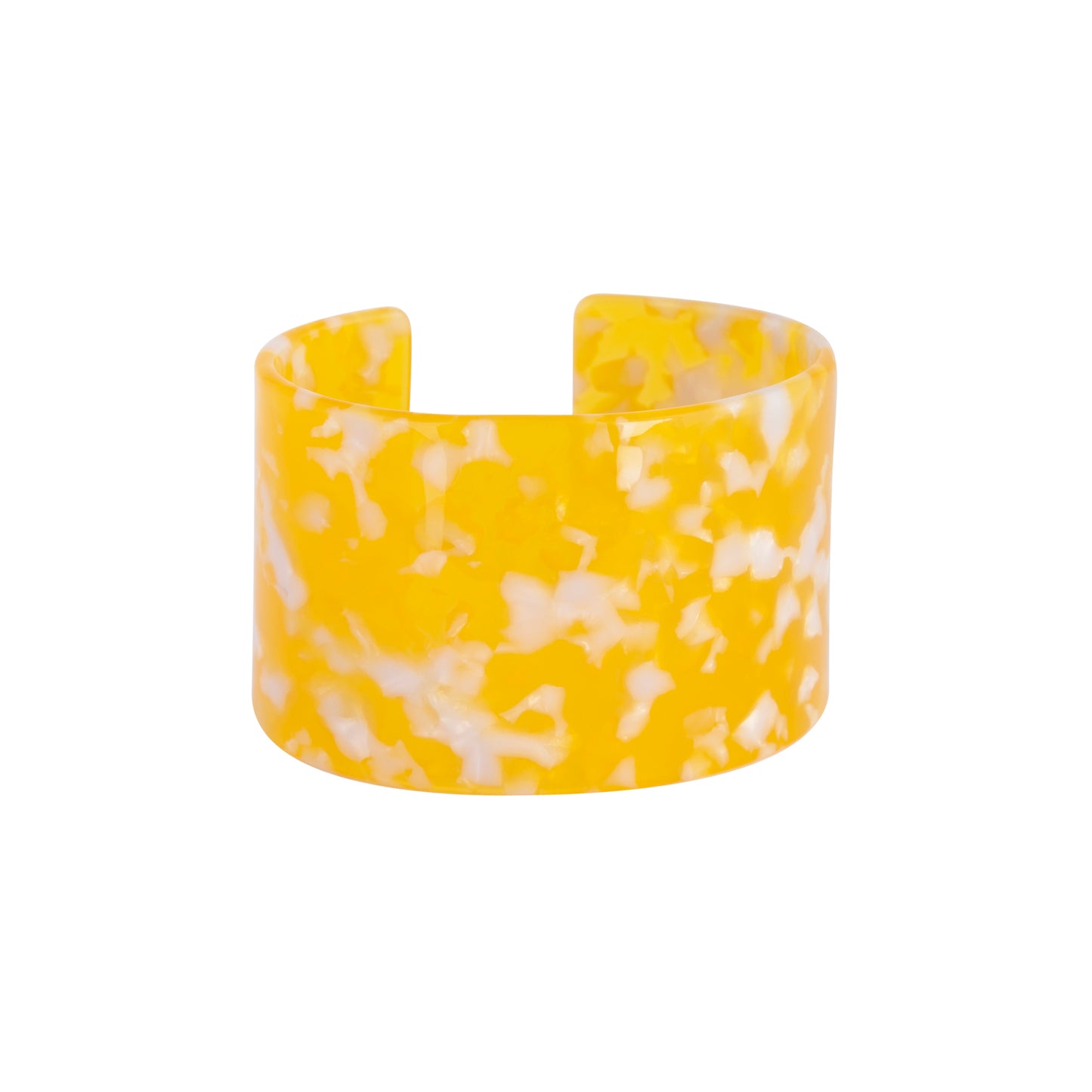 YLW AC SWIRL WIDE CUFF