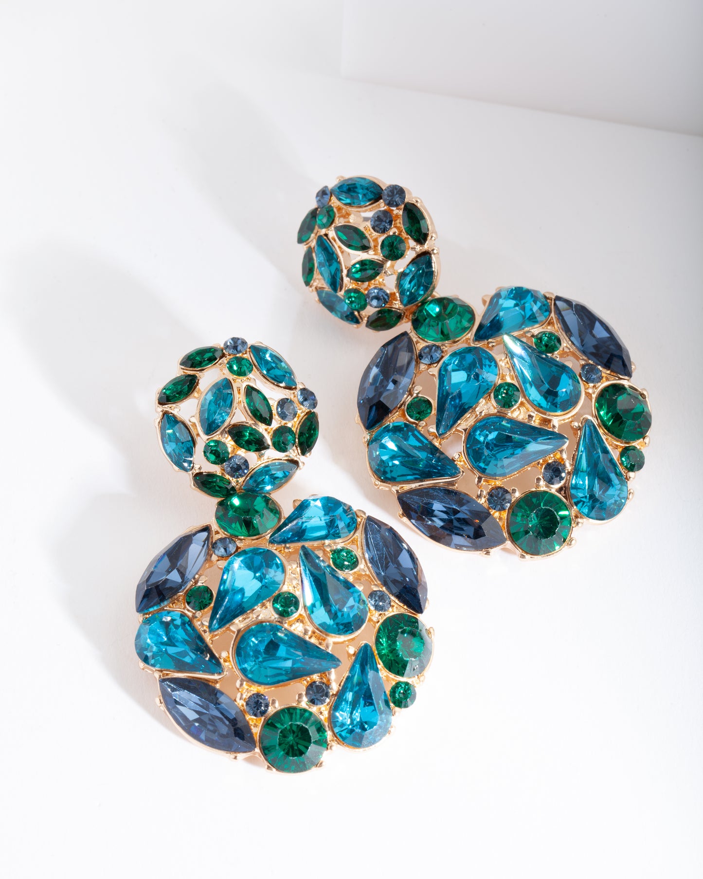 MIDN SG STONE SET CIRLCE ER