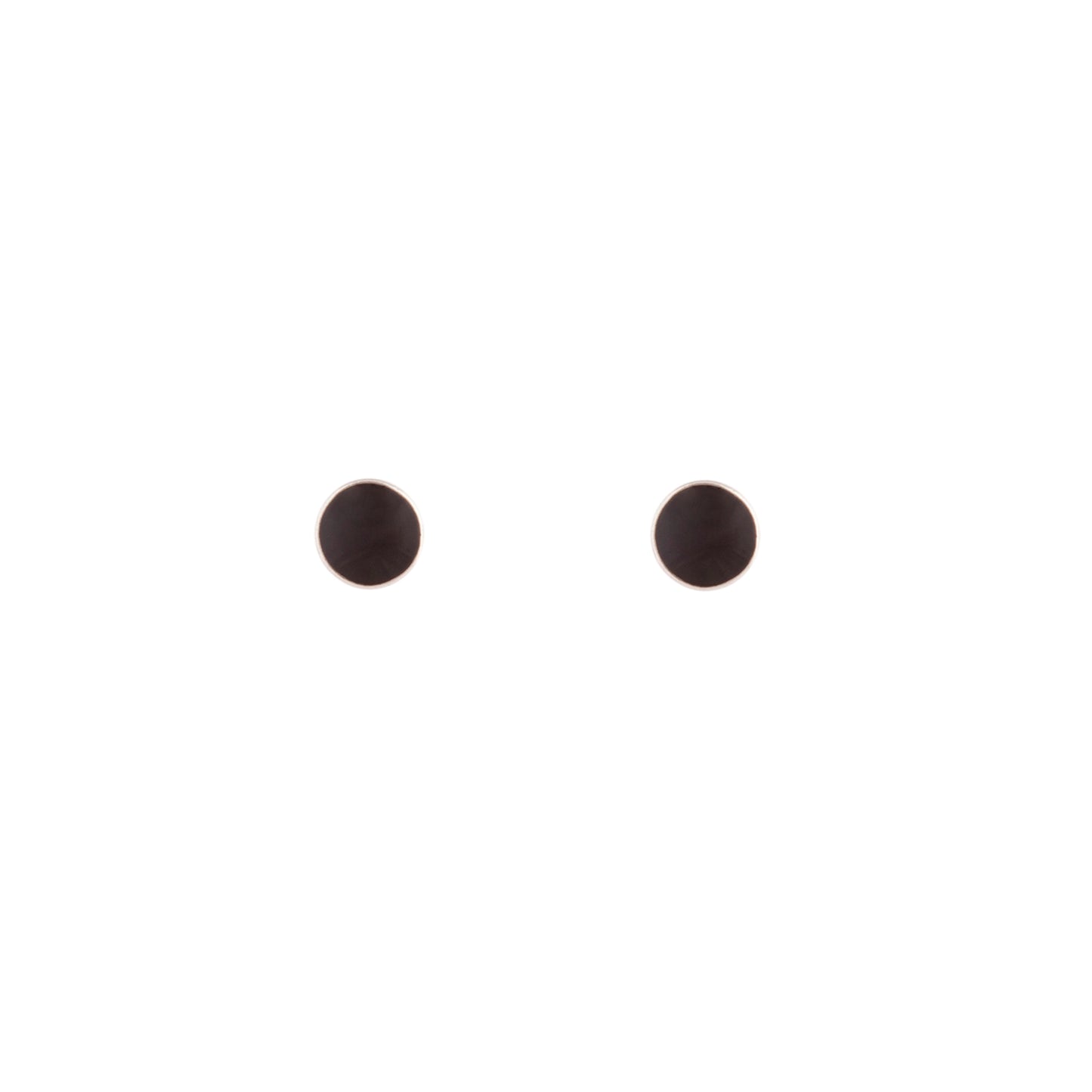 8STD BLACK FLAT DISC STUD ER