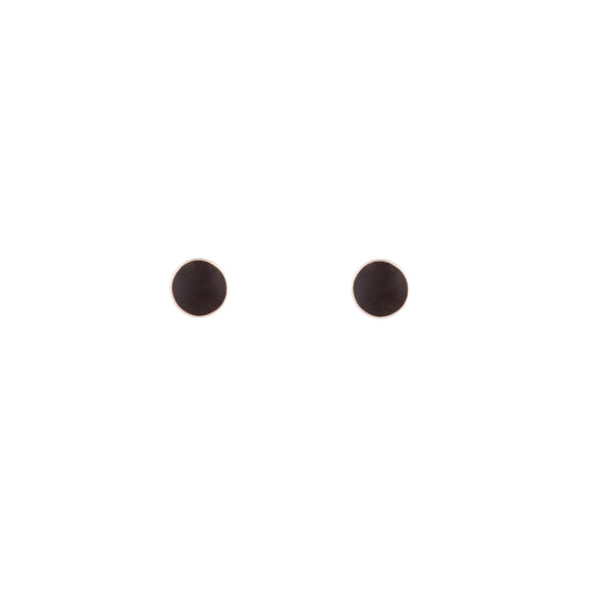 8STD BLACK FLAT DISC STUD ER