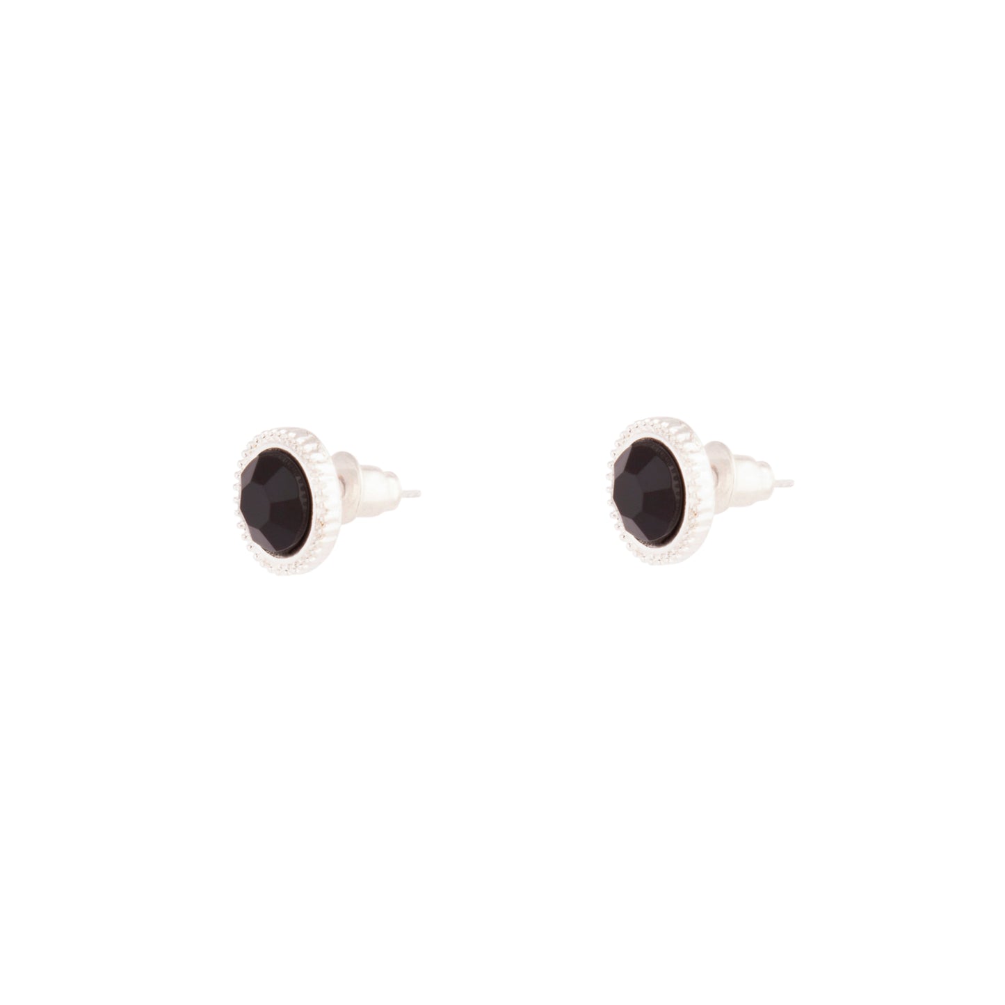 8STD AS BLACK ROUND STUD ER