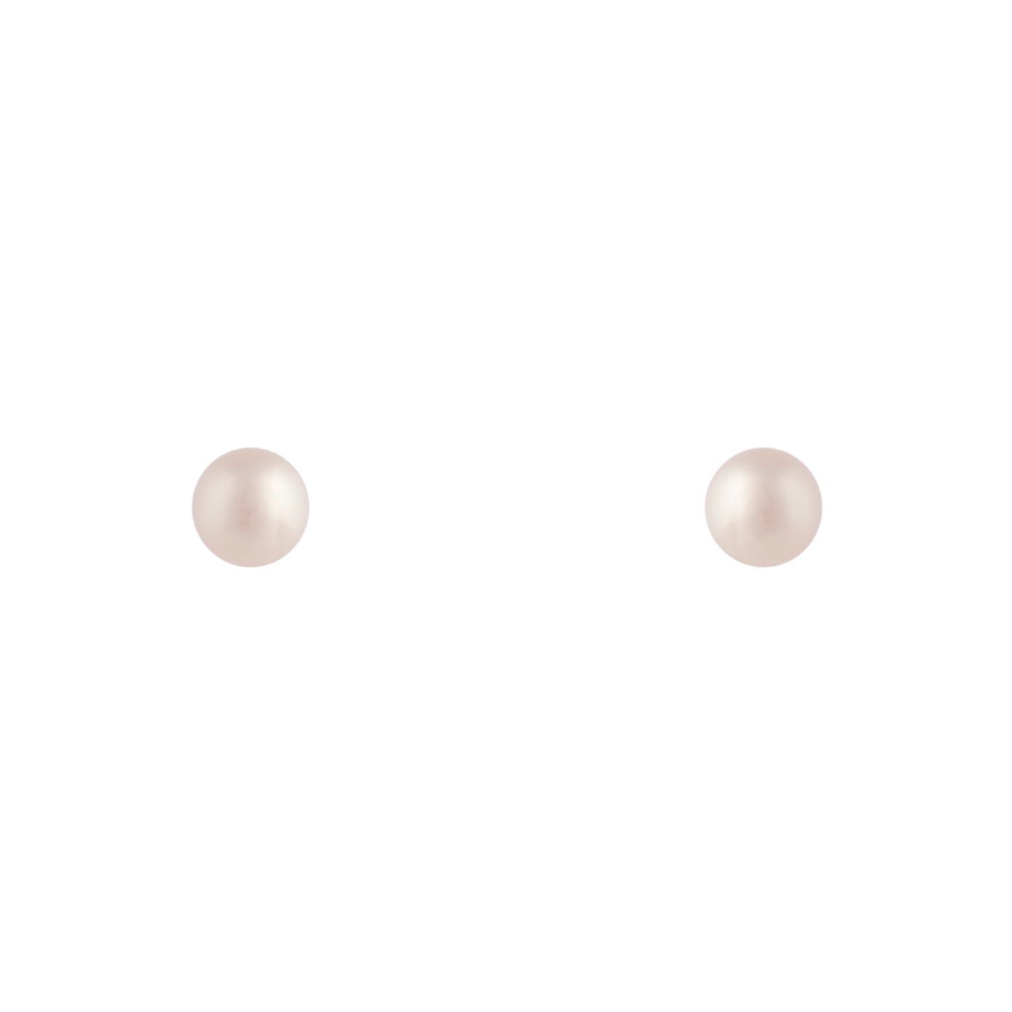5MM FRESHWATER PEAR STUD EARRING ON STERLING SILVER POST
