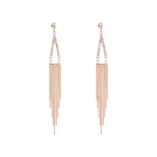 RGLD RG DIA POINT&TASSEL ER