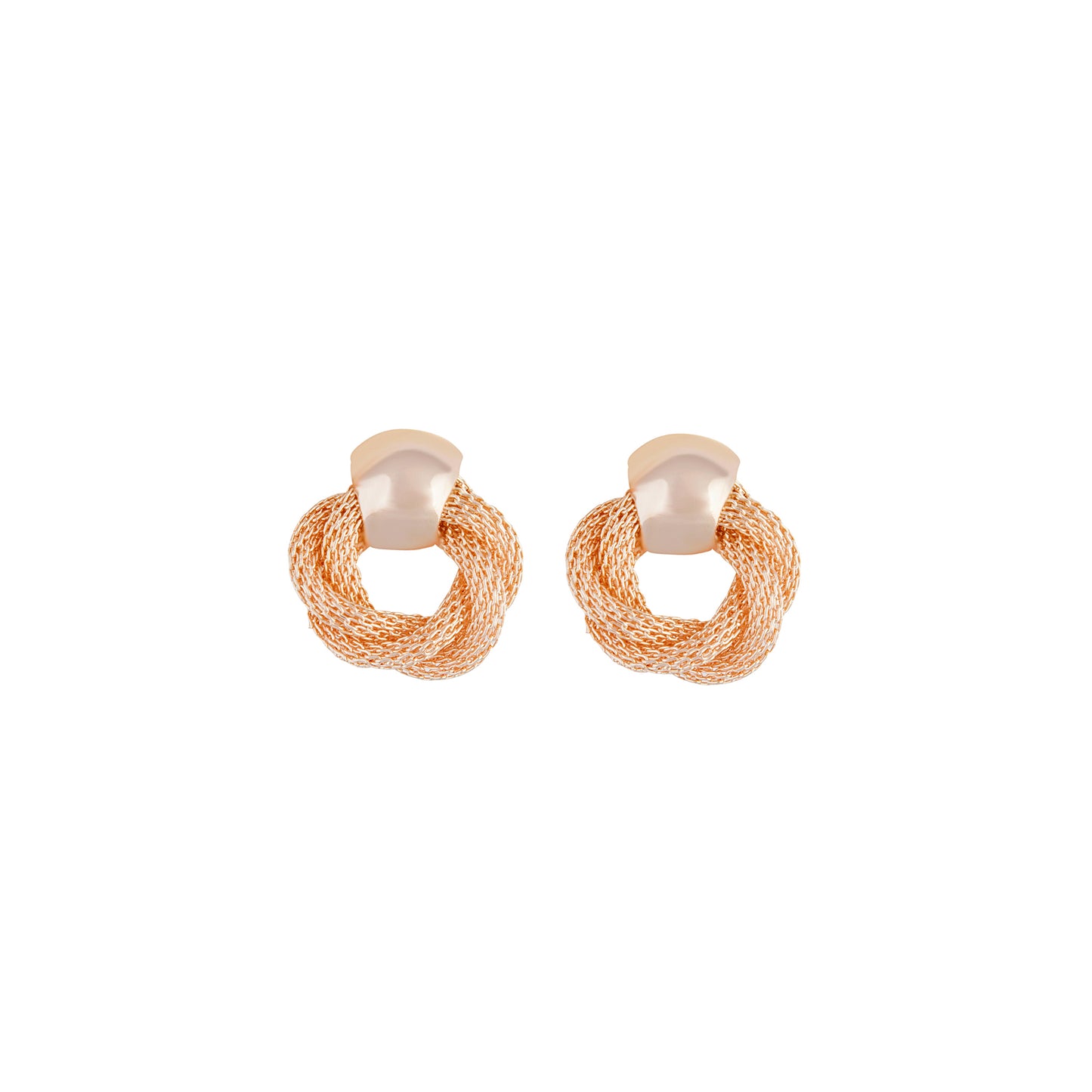 5EAR RG TWISTED CHAIN CIRC ER
